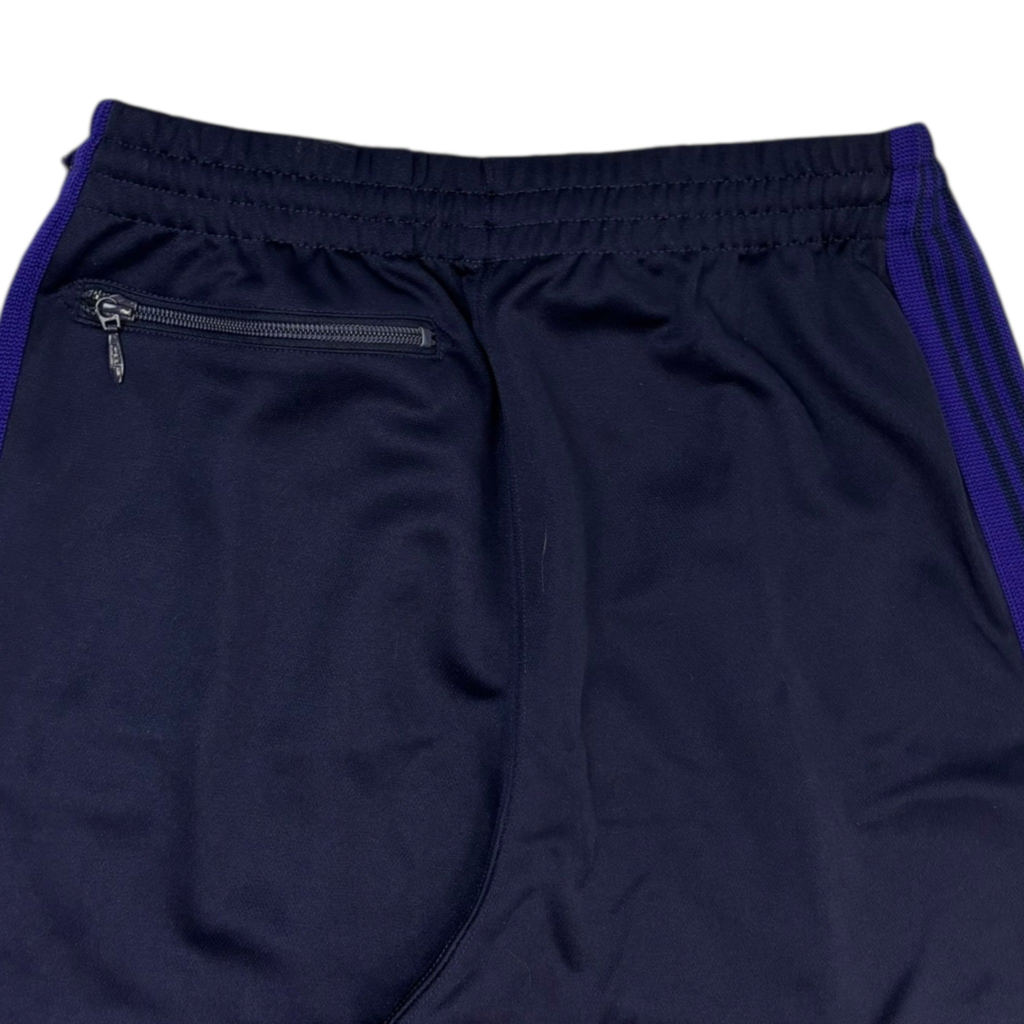 Needles Boot Cut Track Pants Navy/Purple
