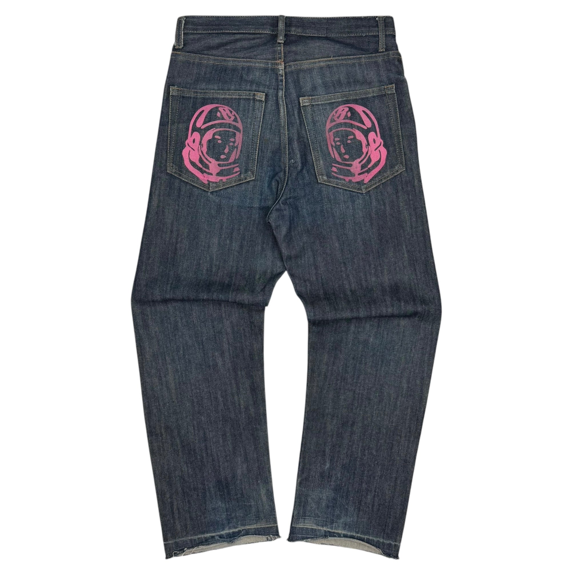 Billionaire Boys Club Running Dog Raw Denim Jeans Navy