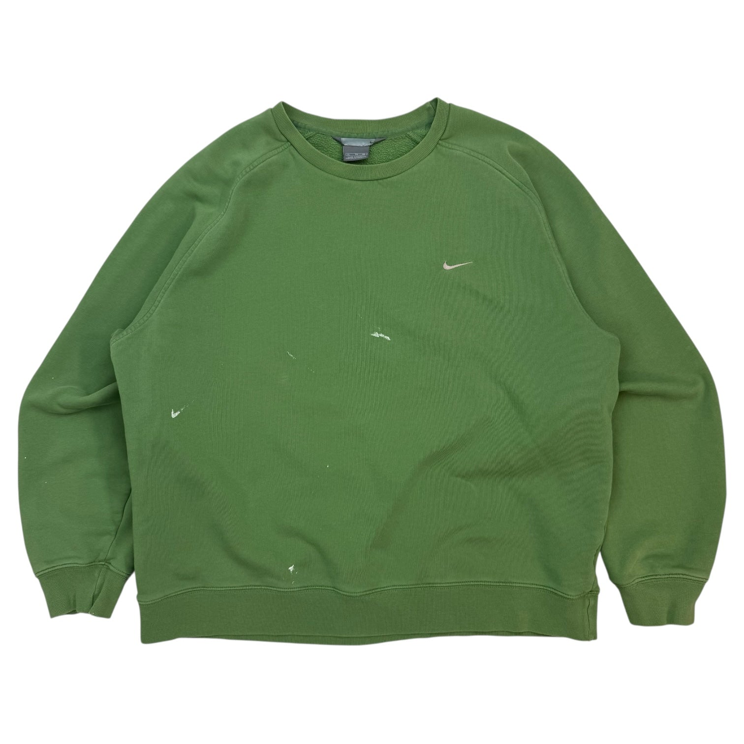 Vintage Nike Swoosh Logo Crewneck Green