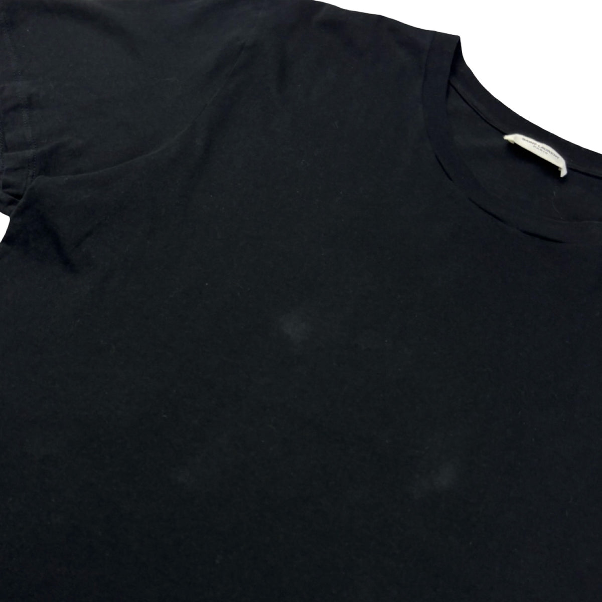 Saint Laurent Love 1974 Cotton Tee Black
