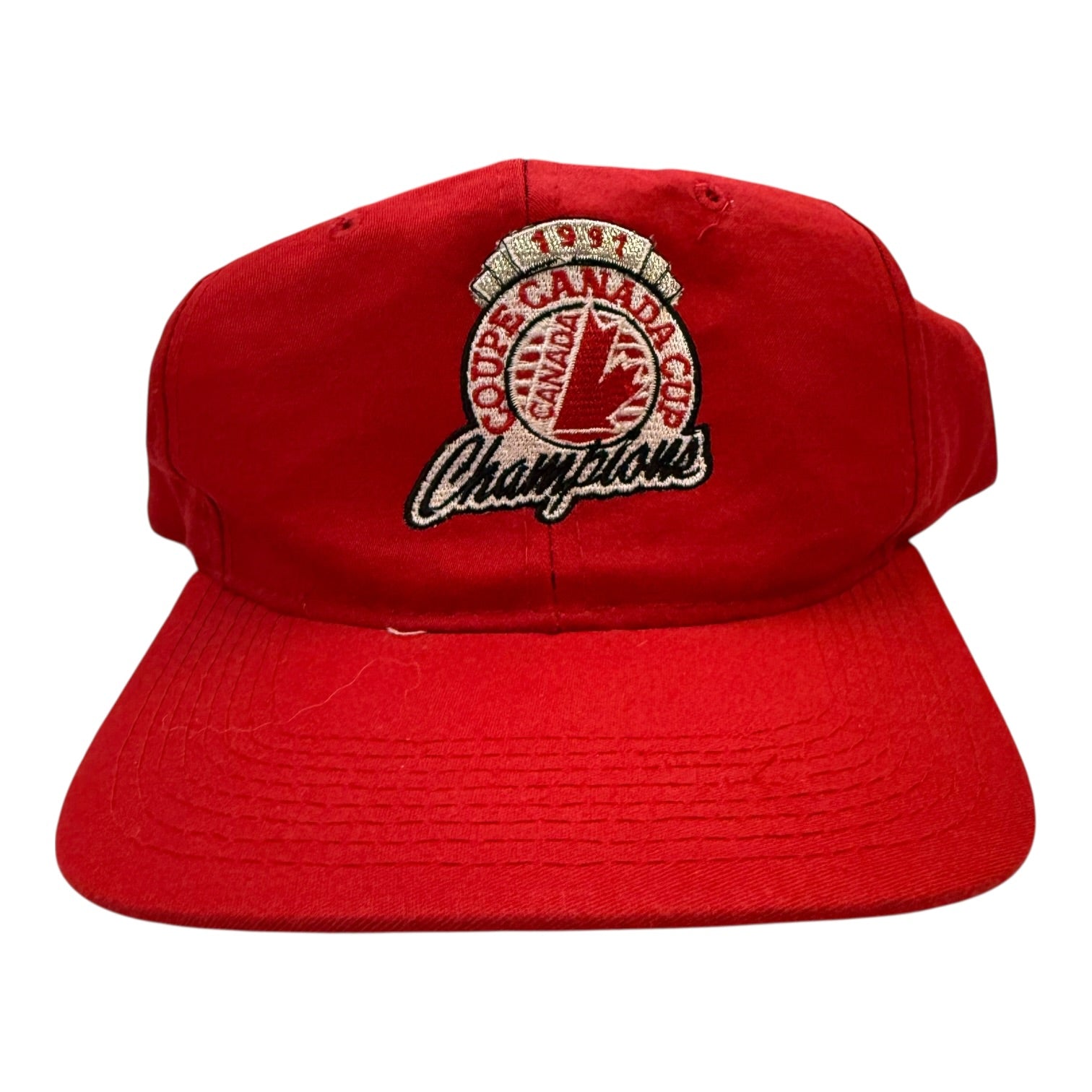 1997 Starter Team Canada Cup Hat  Red