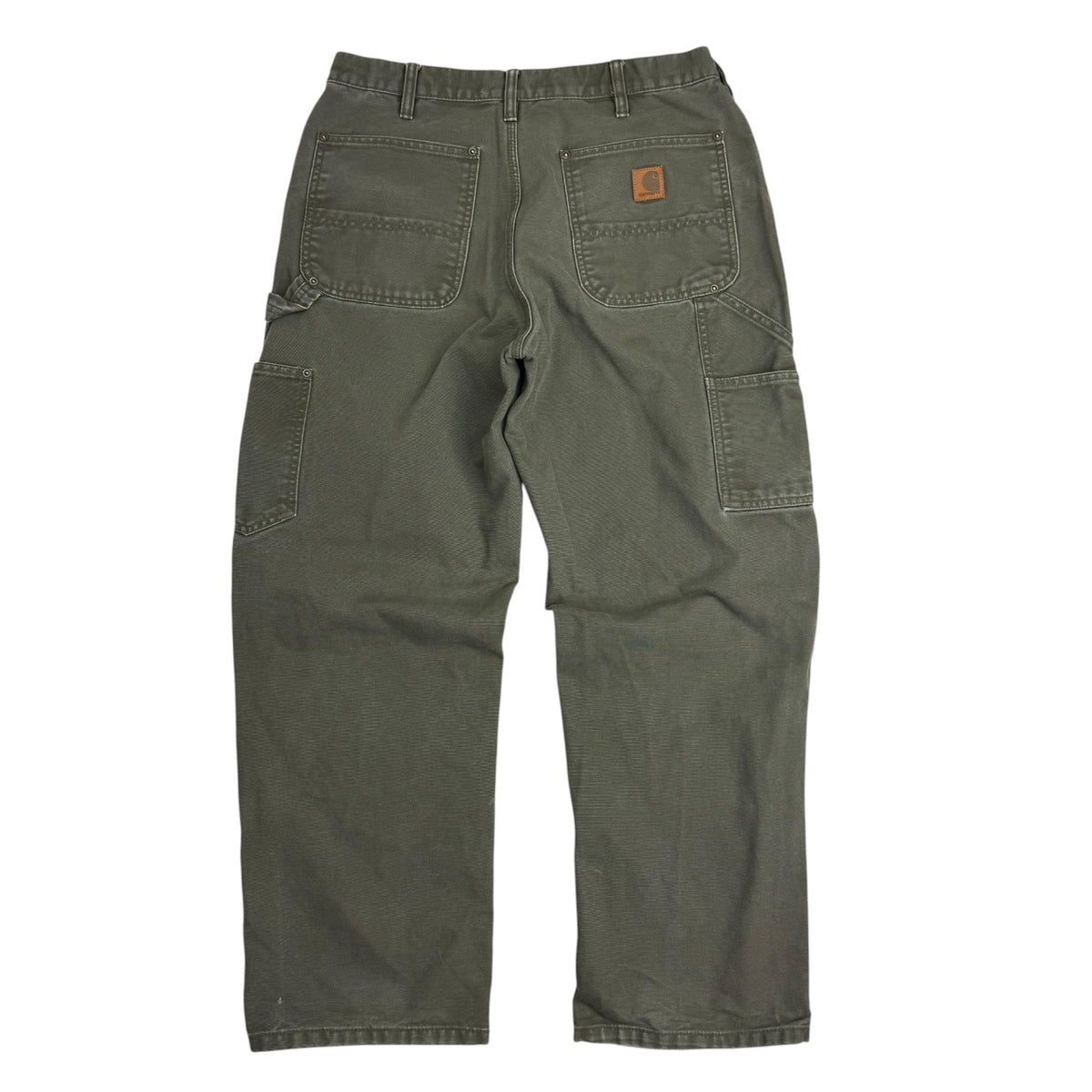 Vintage Carhartt Double Knee Pants Moss Green