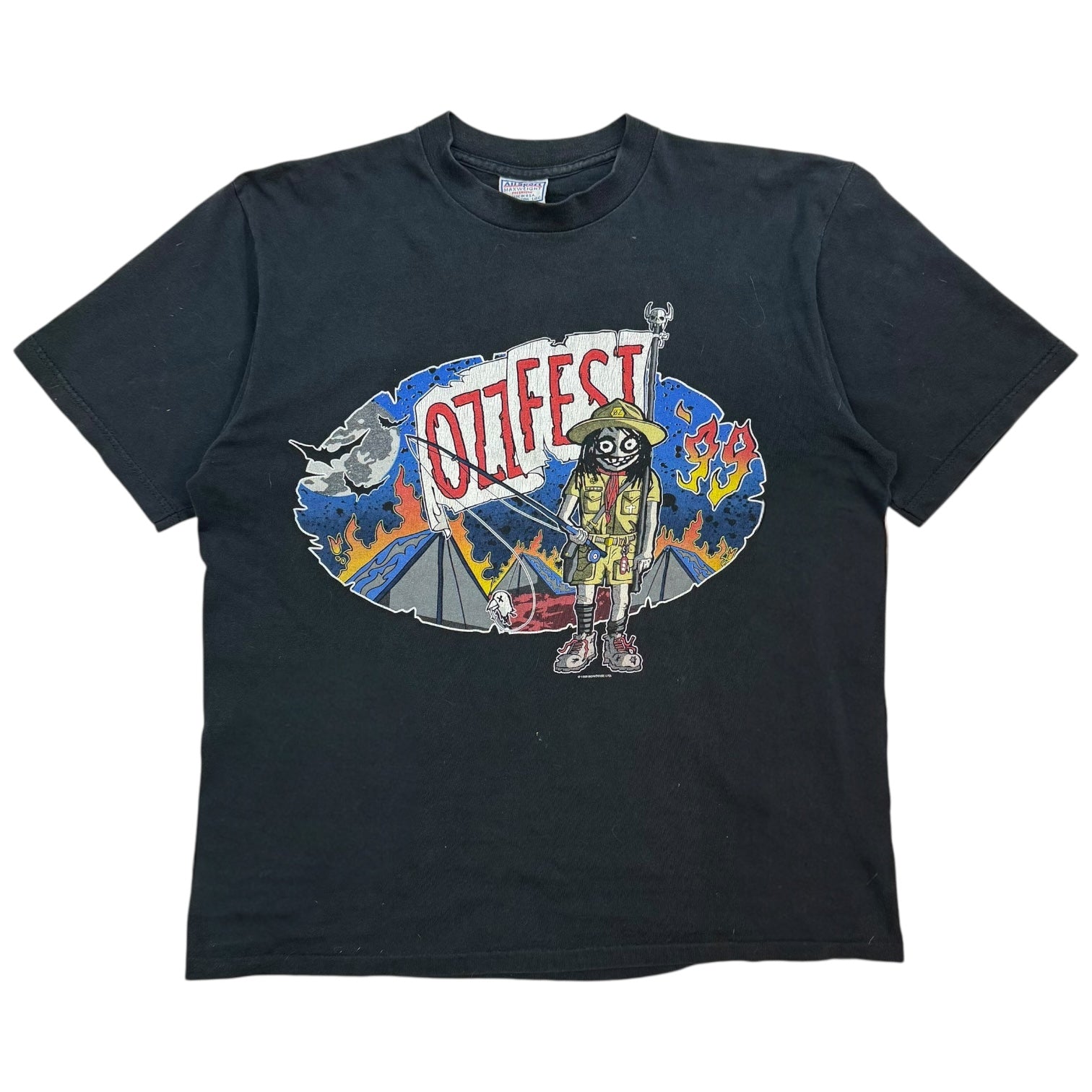 1999 Ozzfest Tee Black