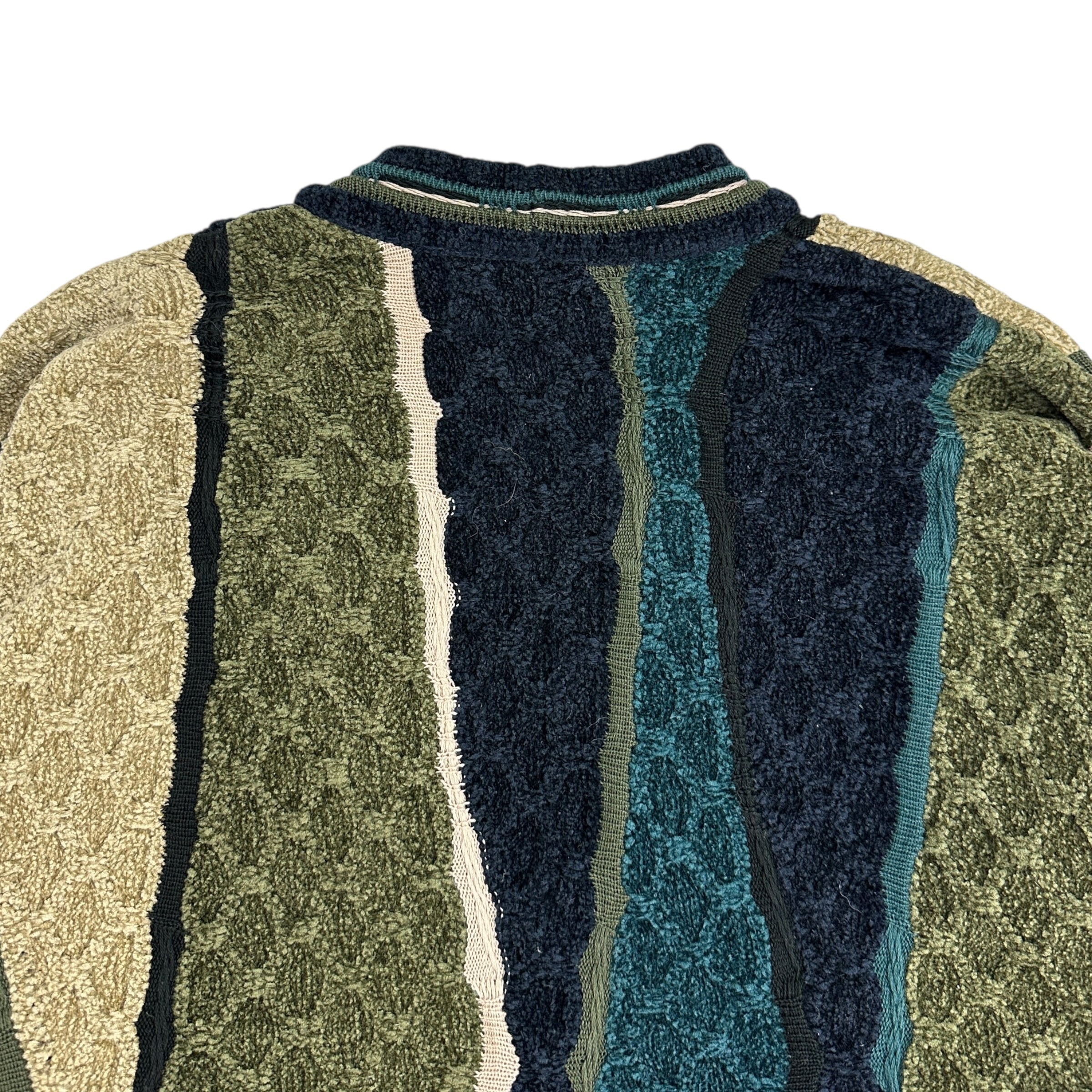 Vintage Tundra Coogi Style Cardigan