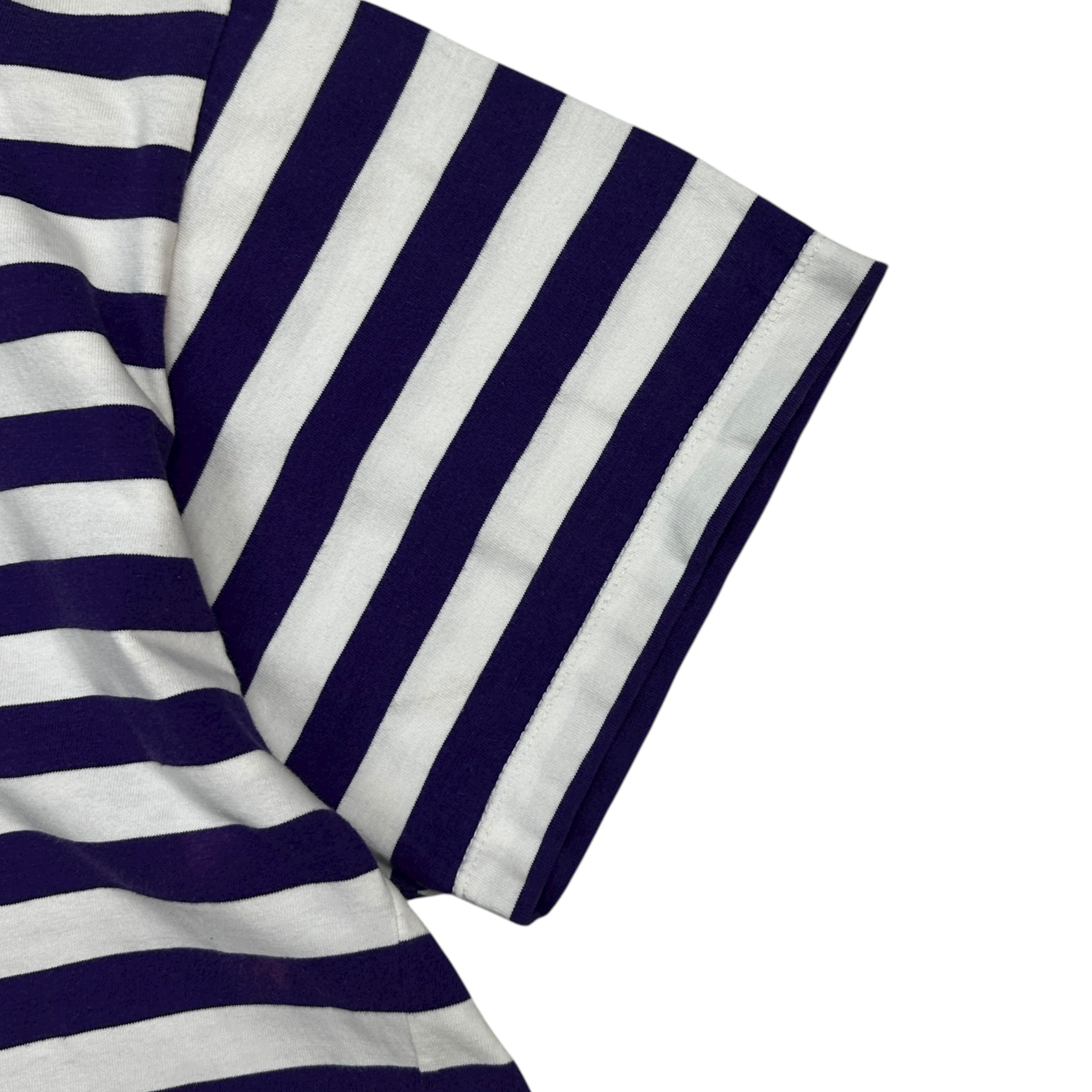 Vintage Guess Striped Shirt Purple