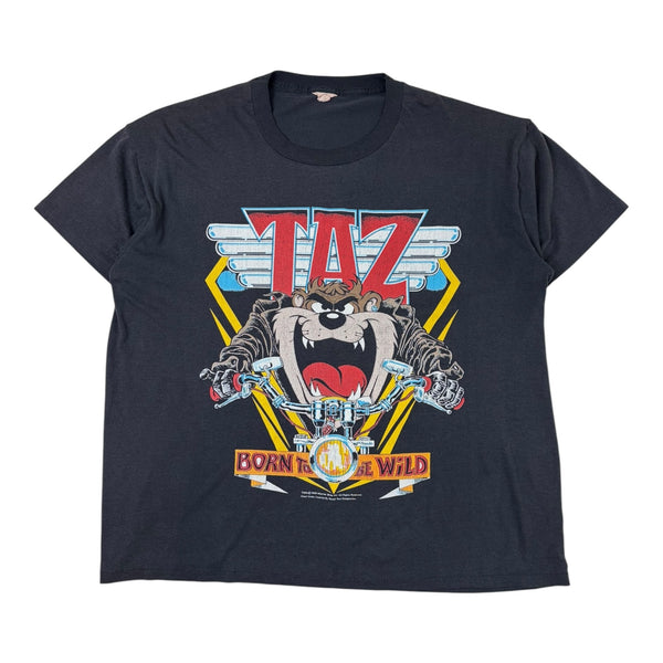 Vintage 1989 Looney Tunes Taz T-Shirt Black