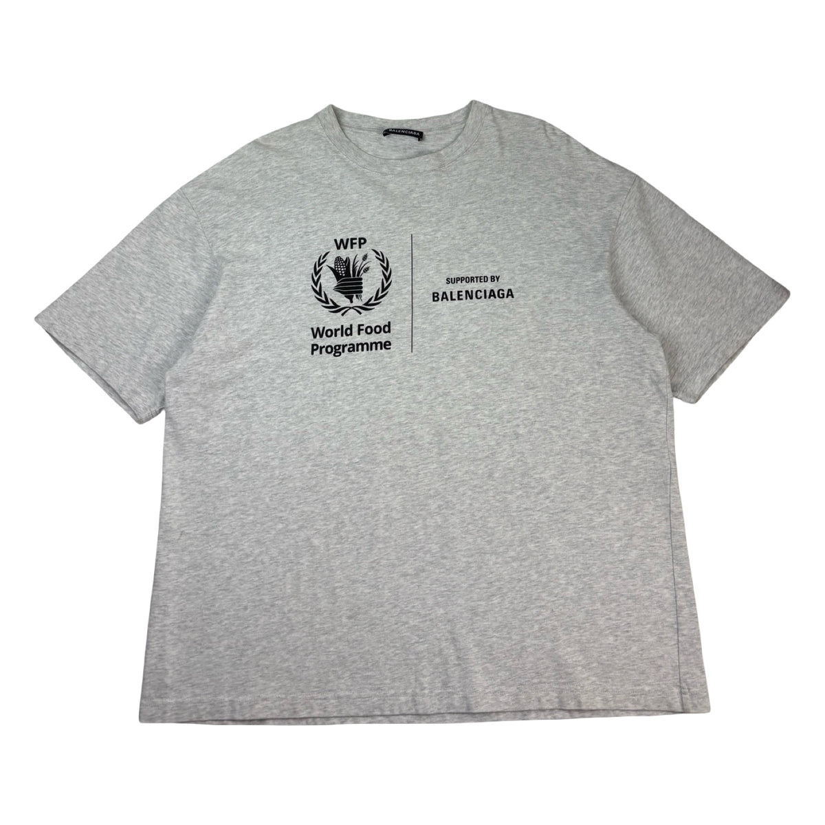 Balenciaga World Food Programme T-Shirt Grey