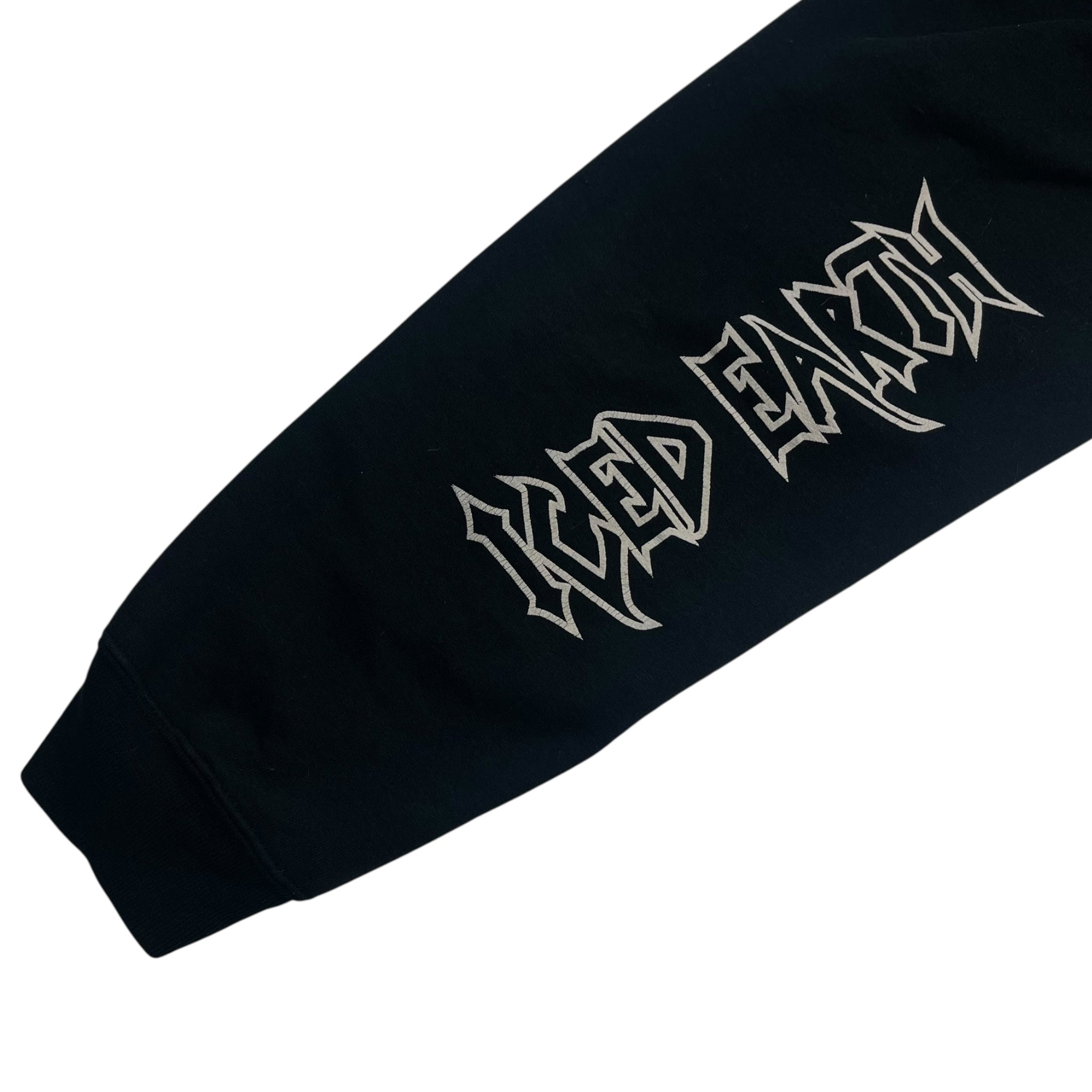 Y2K Iced Earth "Dystopia" Metal Band Zip Hoodie