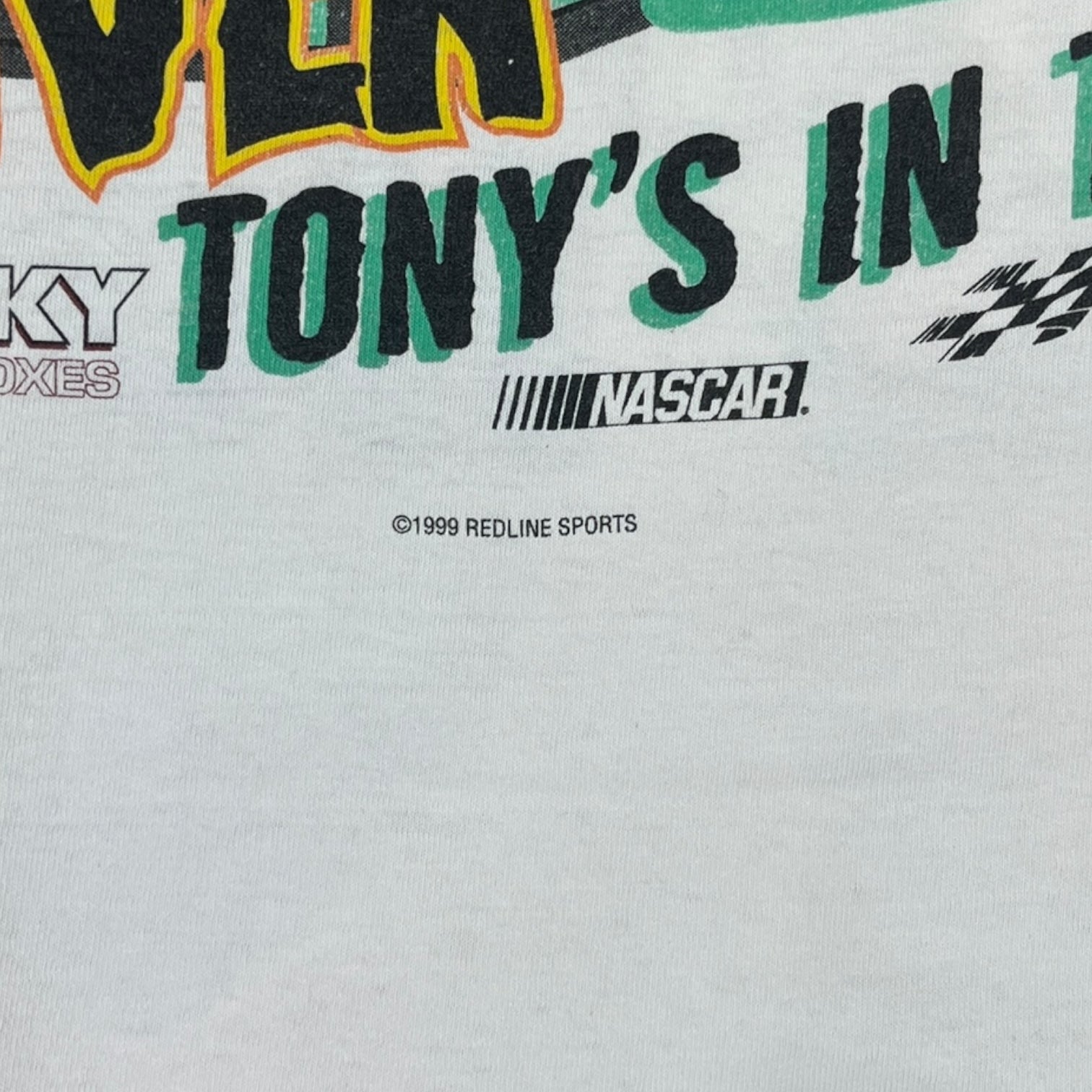 Vintage 1999 Tony Stewart “Hammer It Home” Nascar T-Shirt White