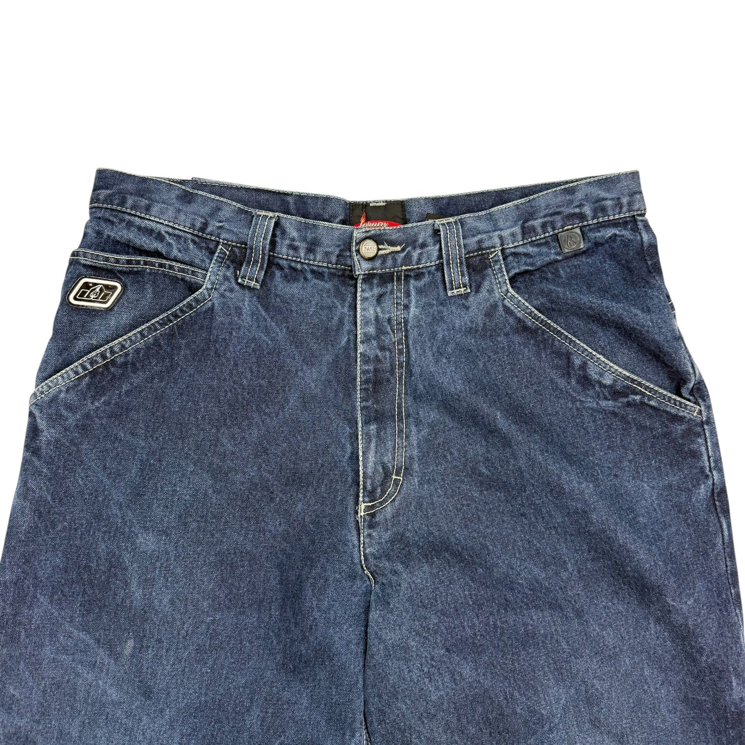 Vintage Y2K Johnny Blaze Denim Pants Dark Wash
