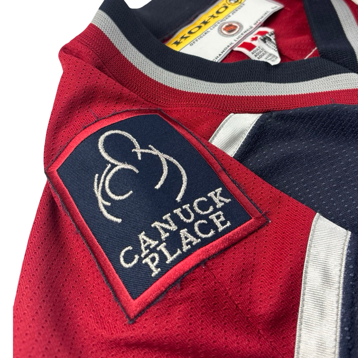 Vintage Koho Vancouver Canucks Alternate Gradient NHL Jersey Red/Blue