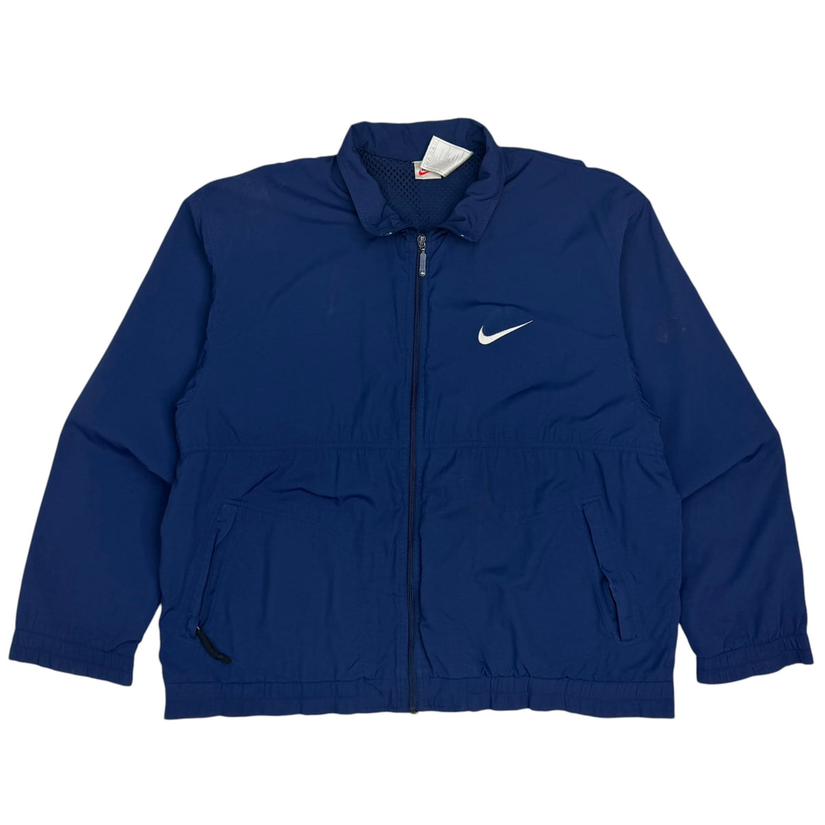 Vintage Nike USA Olympic Vented Zip Up Windbreaker Navy