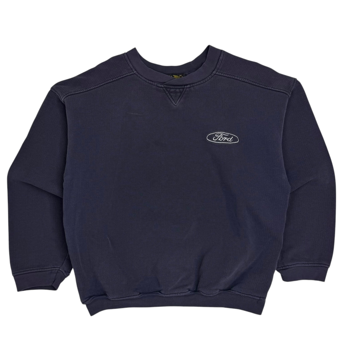 Vintage Ford Embroidered Crewneck Navy