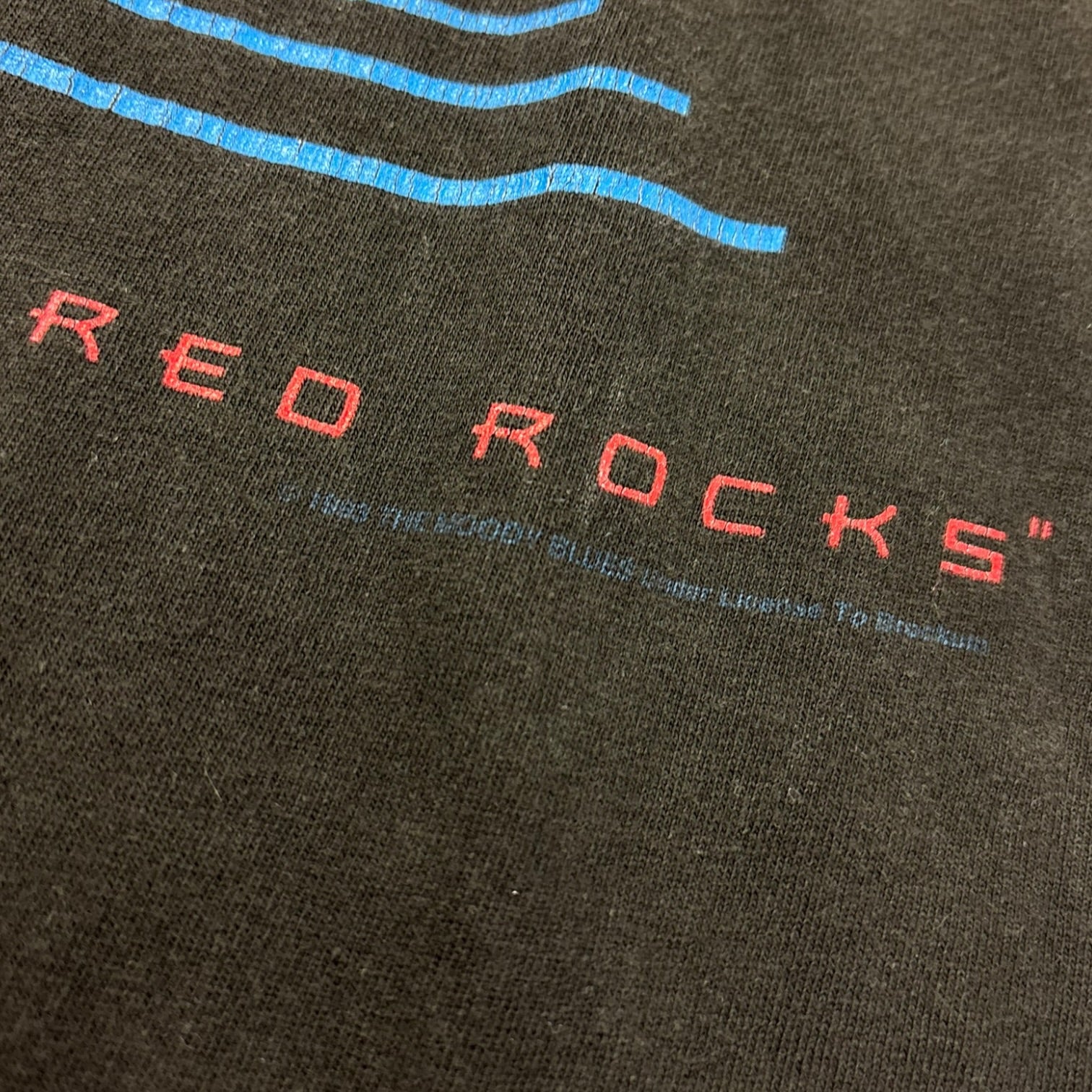 1993 The Moody Blues ‘A Night at Red Rocks’ T-Shirt Black