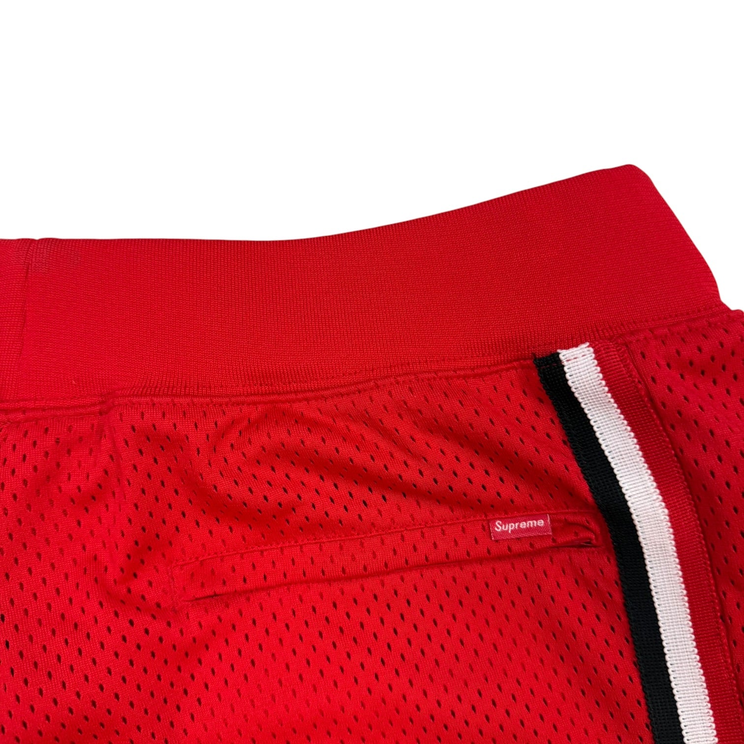 Supreme Rhinestone Basketball Shorts Red