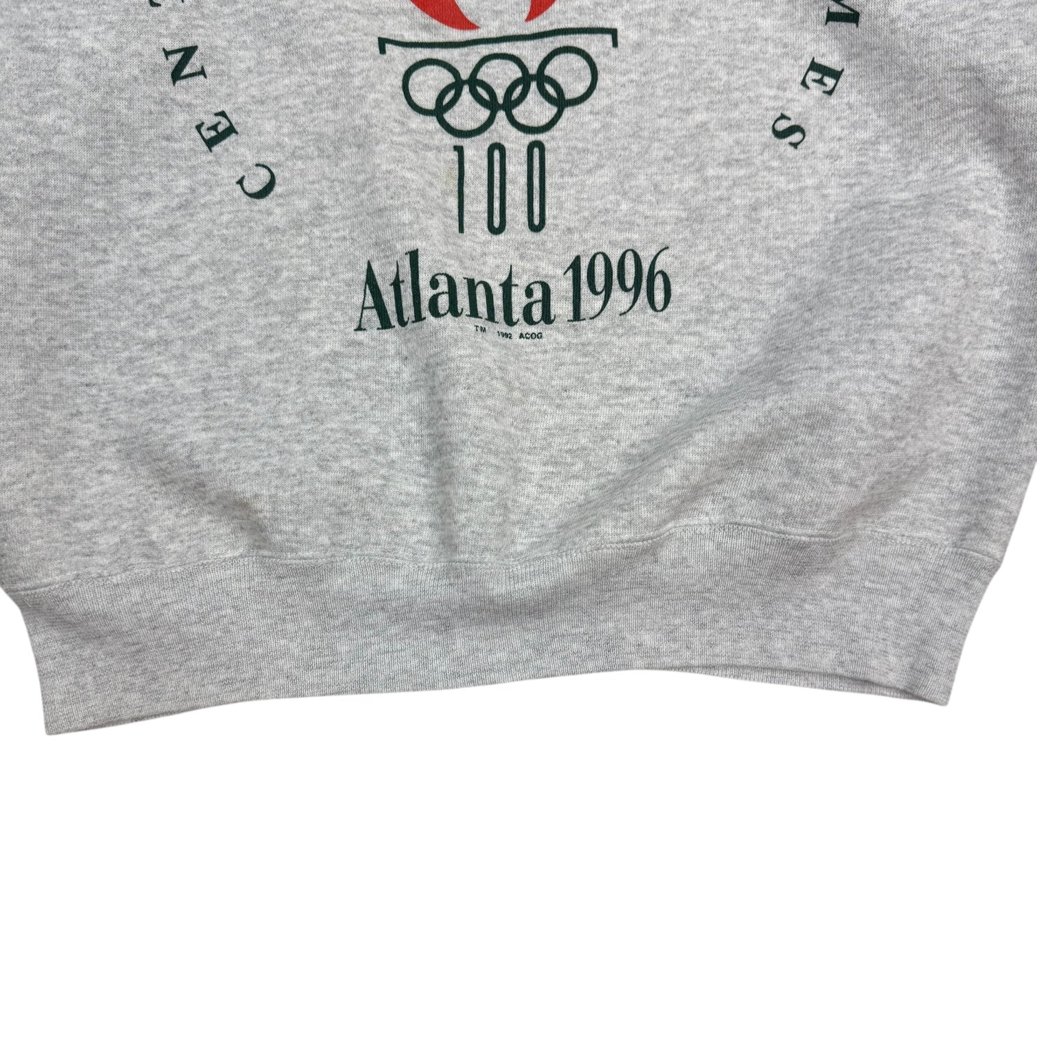 1996 Champion Atlanta Olympics Crewneck Grey