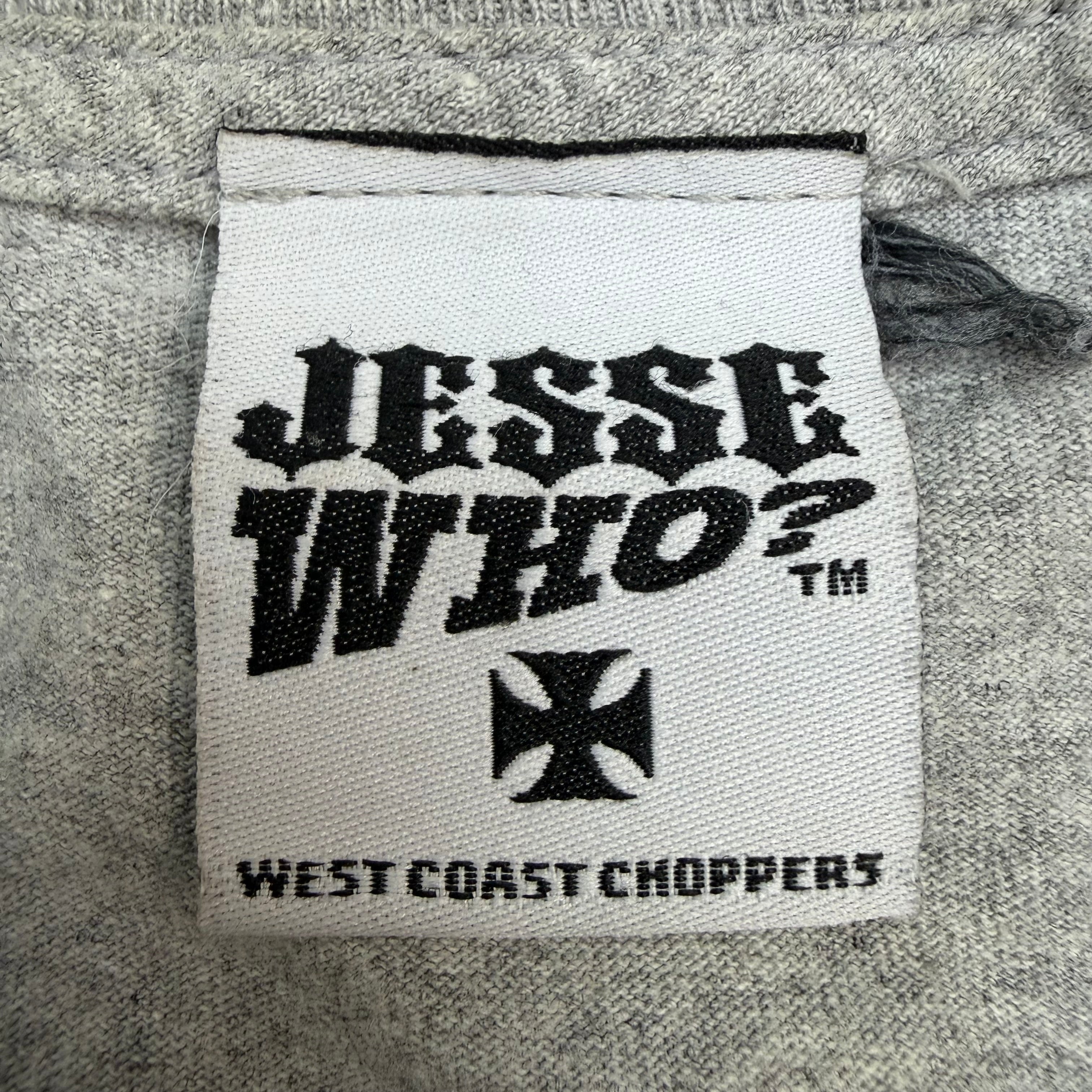 Vintage West Coast Choppers Long Beach California Longsleeve Grey