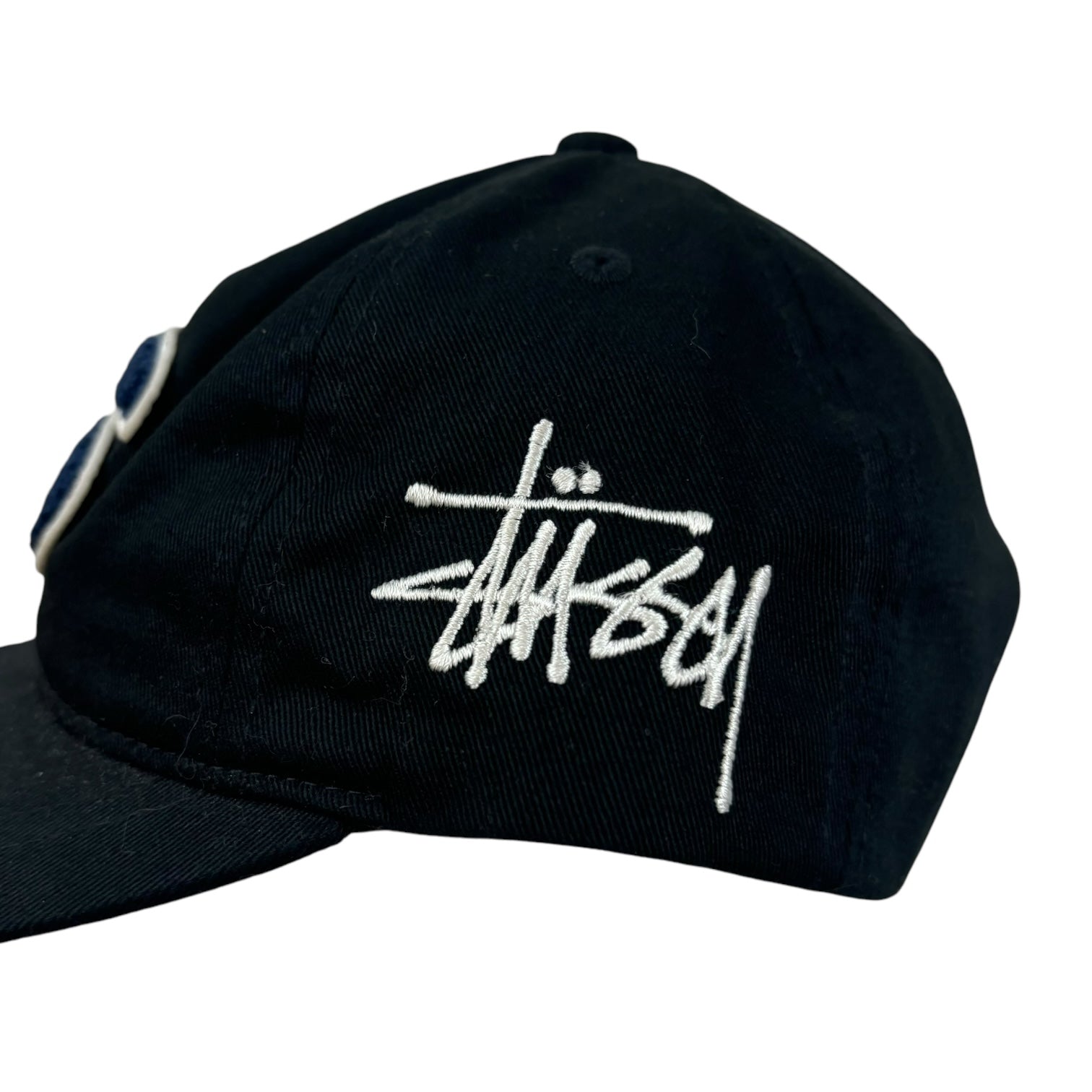 Stussy Chenille S Low Pro SnapBack Hat Black