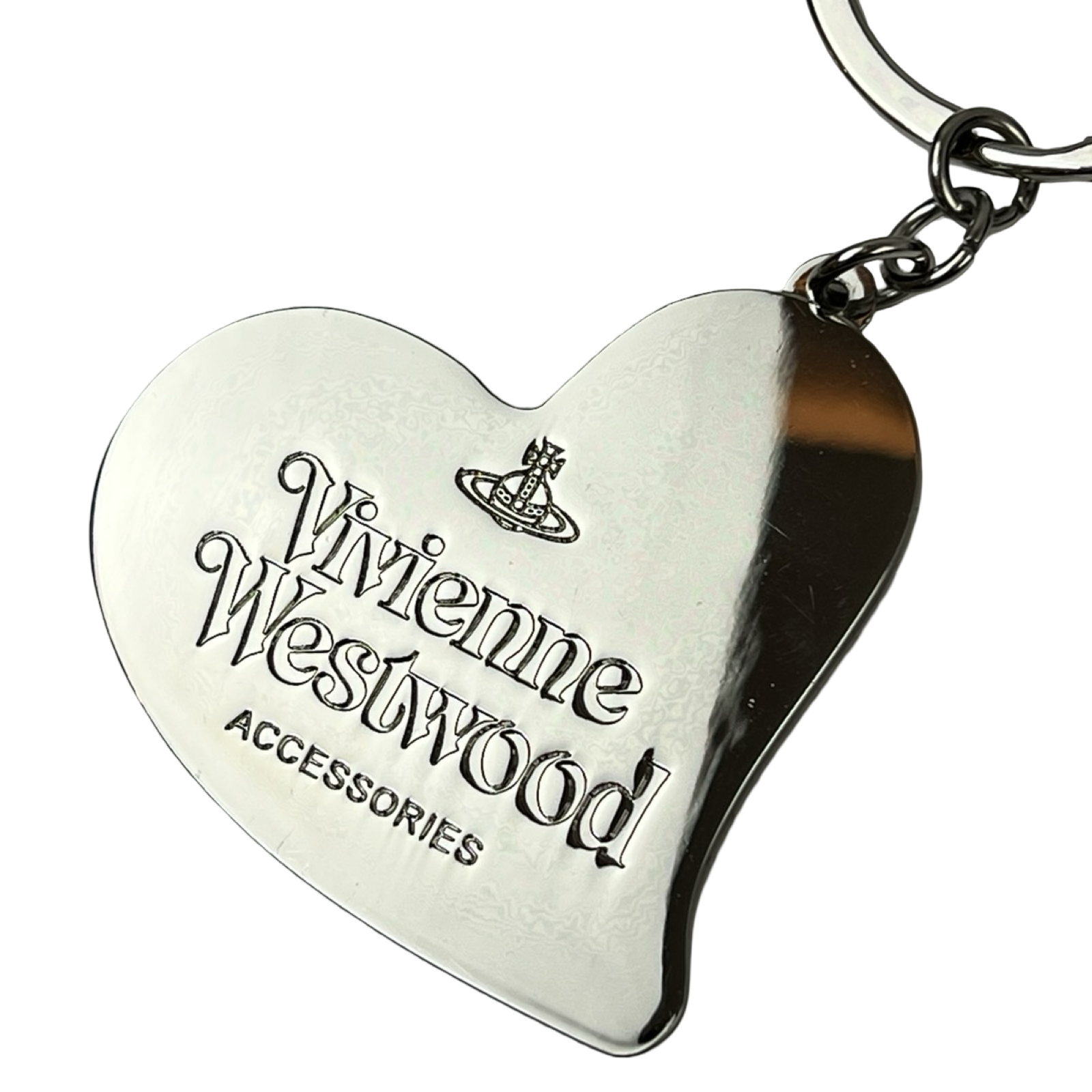 Vivienne Westwood Orb Heart Keychain
