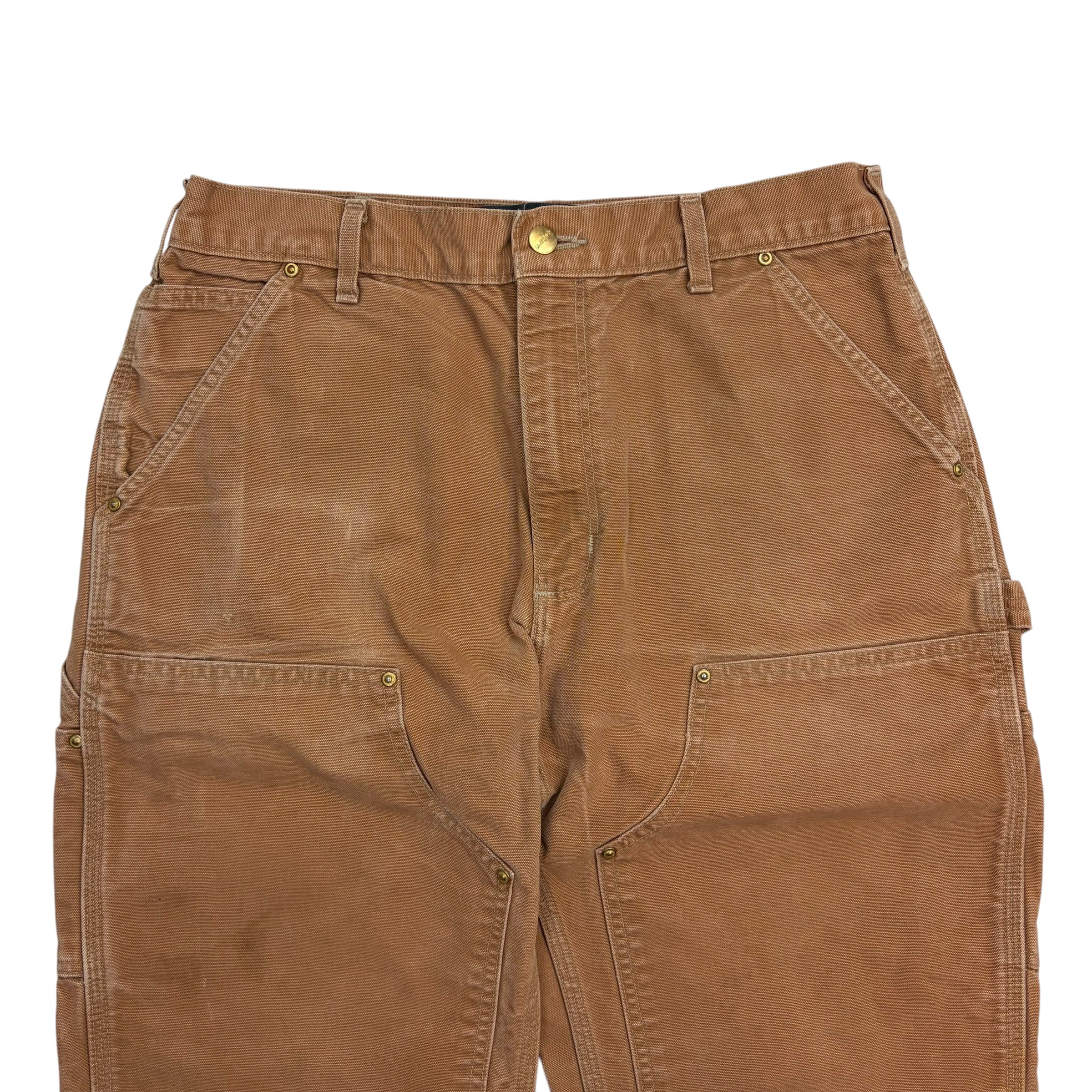 Vintage Carhartt Double Knee Pants Brown