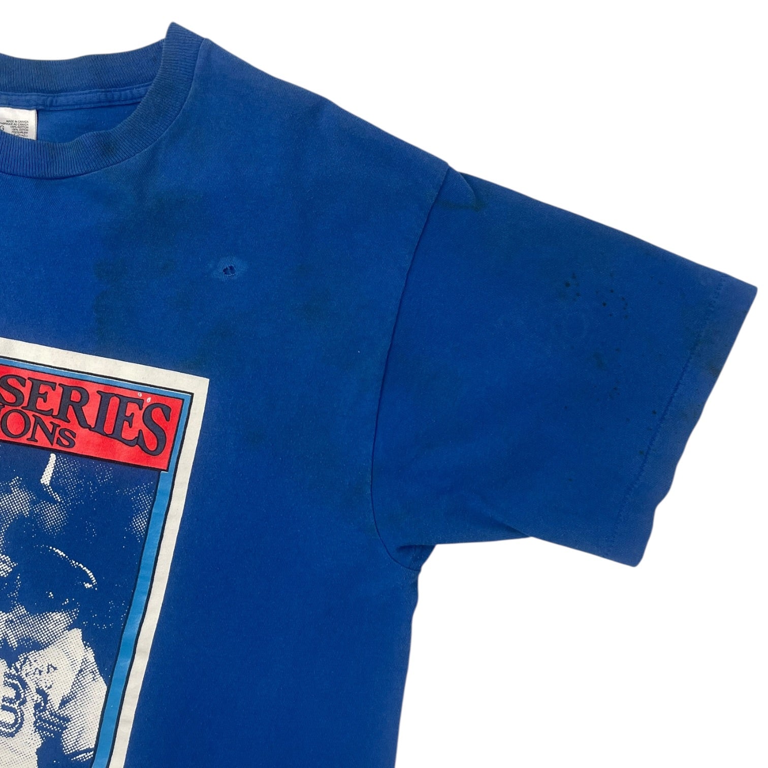 1992 Toronto Blue Jays World Series Champions T-Shirt Blue