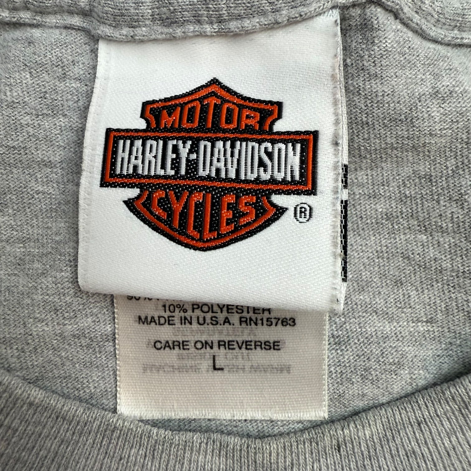 2007 Harley Davidson Of Wyoming L/S Tee Grey