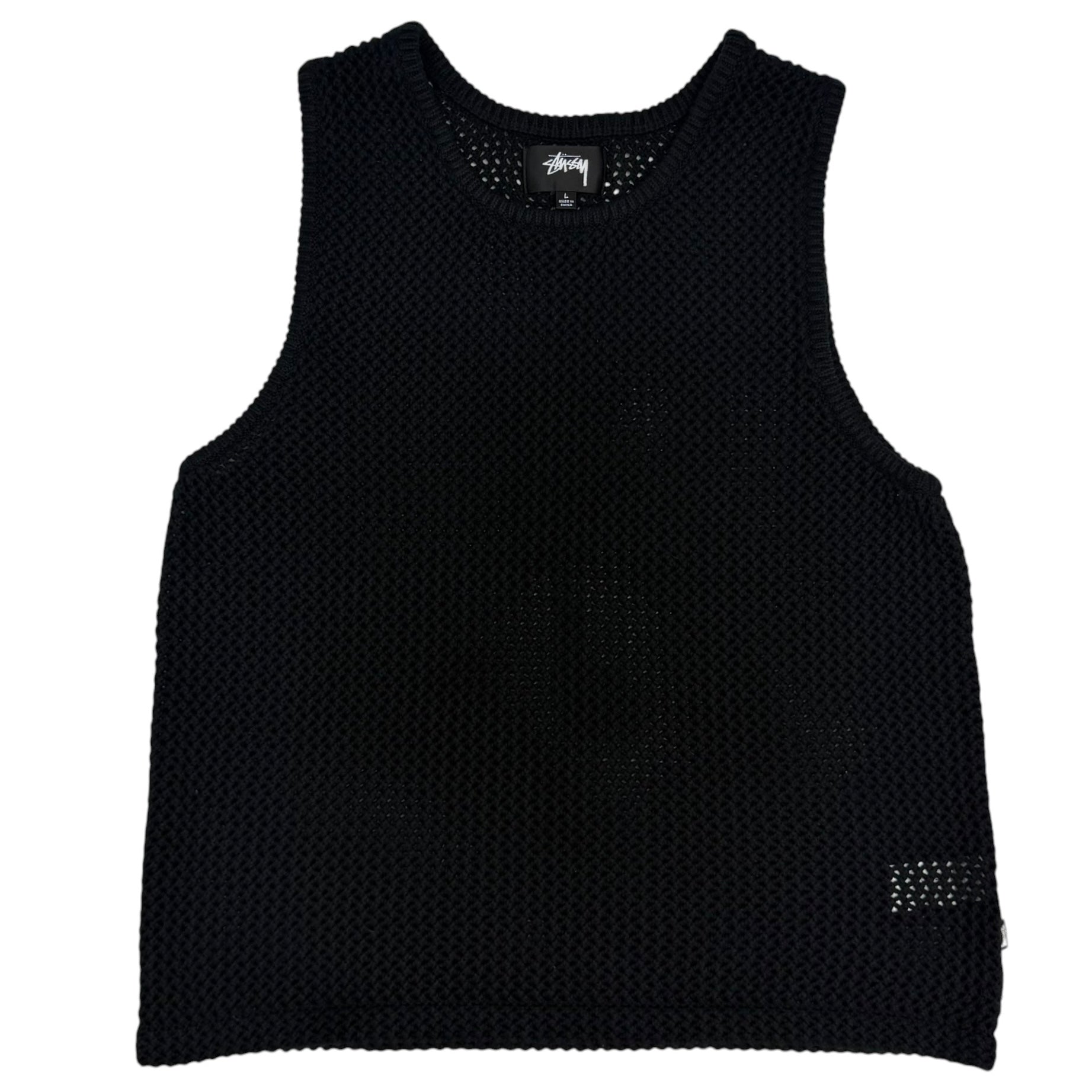 Stussy O’Dyed Mesh Tank Black