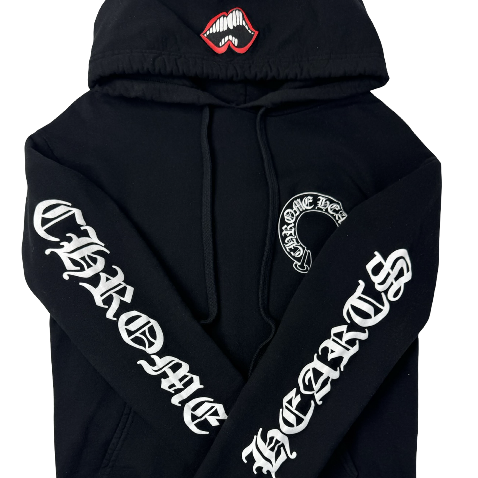 Chrome Hearts Matty Boy Chomper Horseshoe Hoodie Black