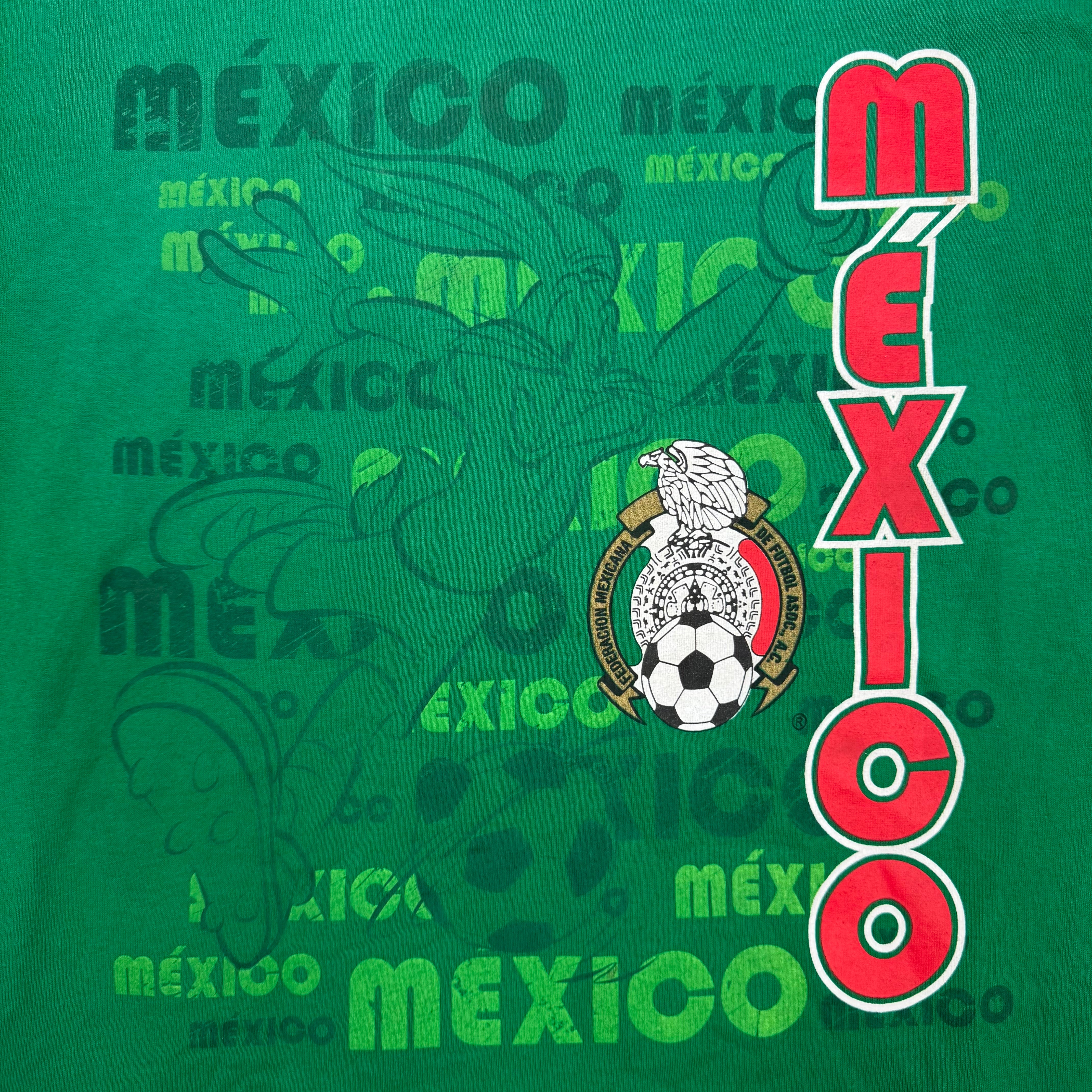 Vintage Mexico World Cup Bugs Bunny Tee Green