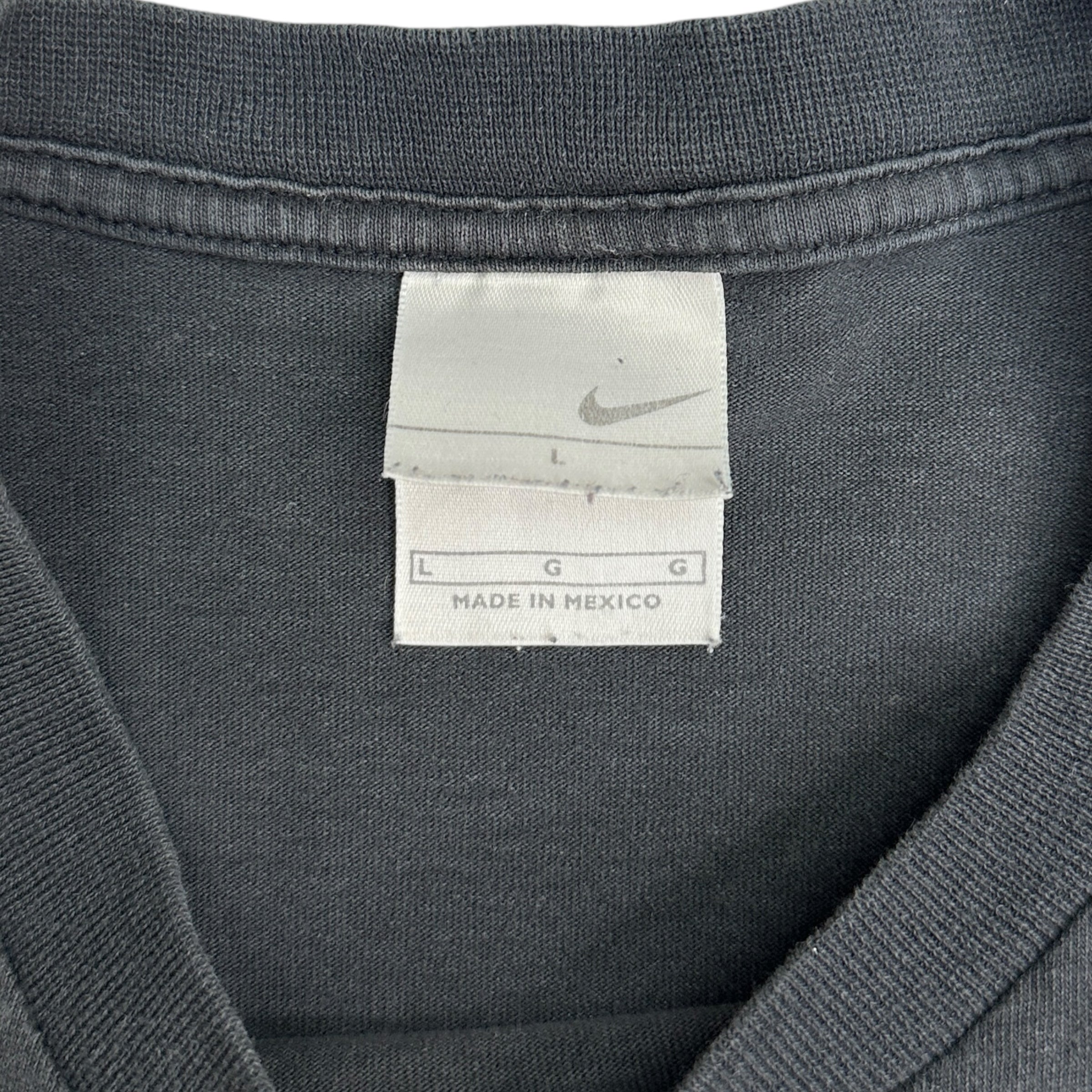 Vintage Nike Small Swoosh Tee Black