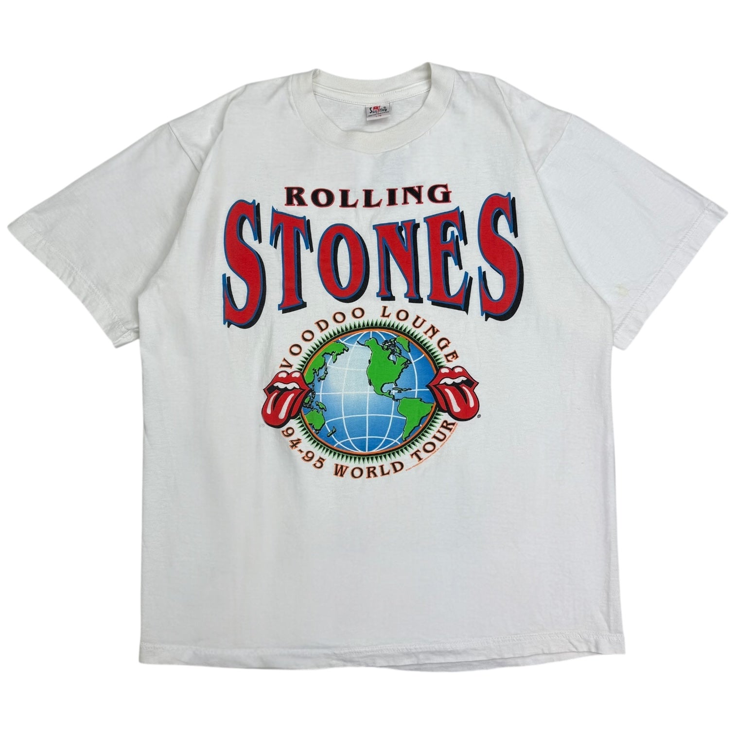 1994 Rolling Stone Voodoo Lounge Tee White
