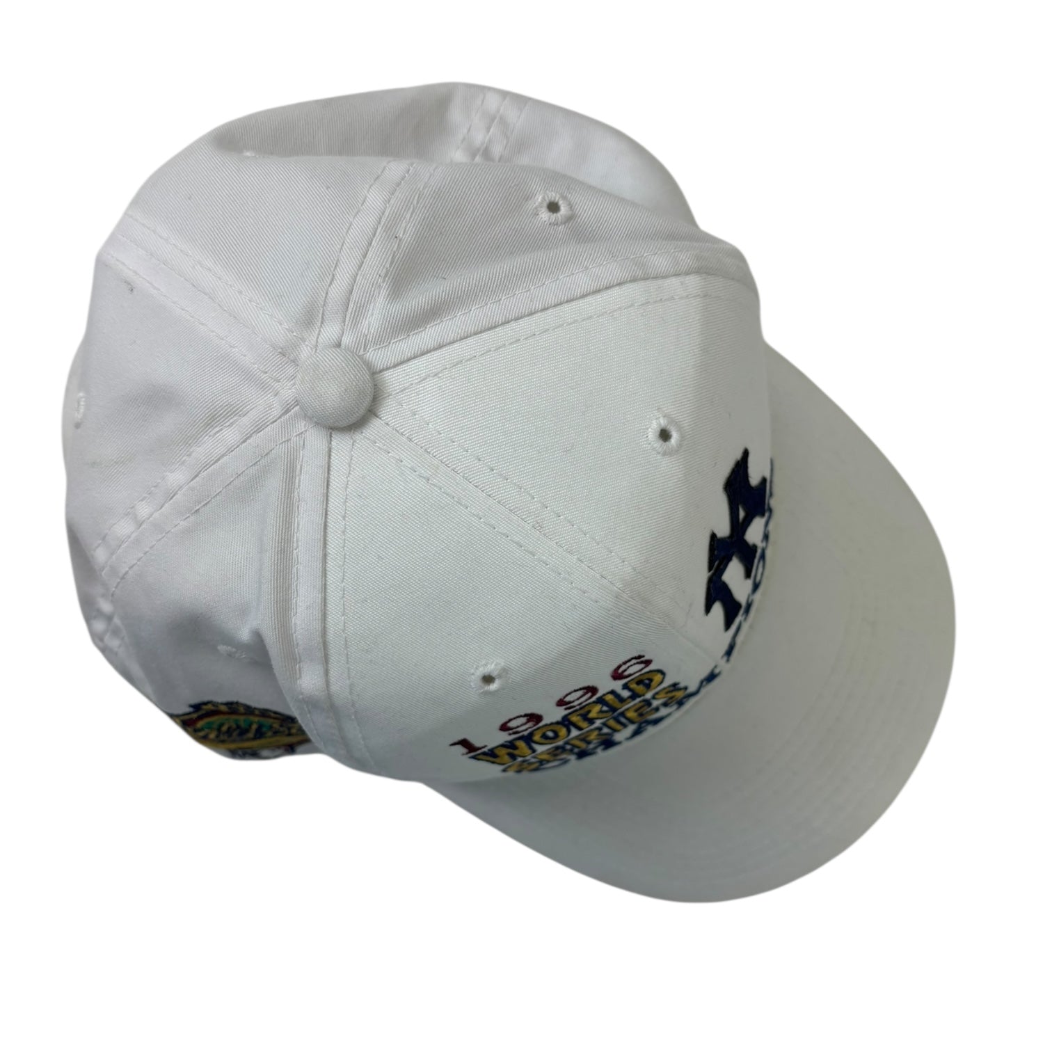Vintage 1996 New York Yankees World Series Champions StrapBack Hat White