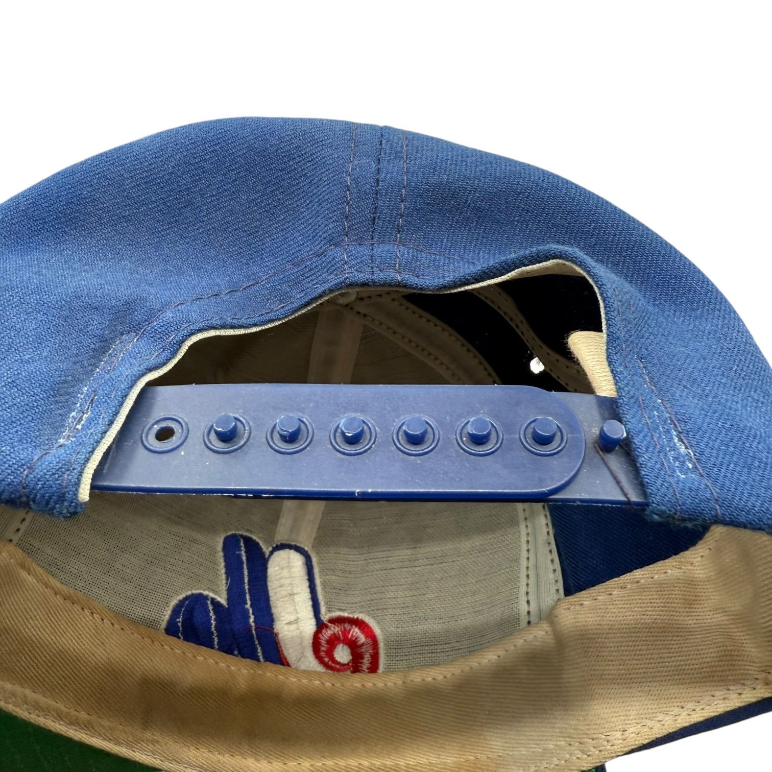 Vintage New Era Montreal Expos SnapBack Hat Blue
