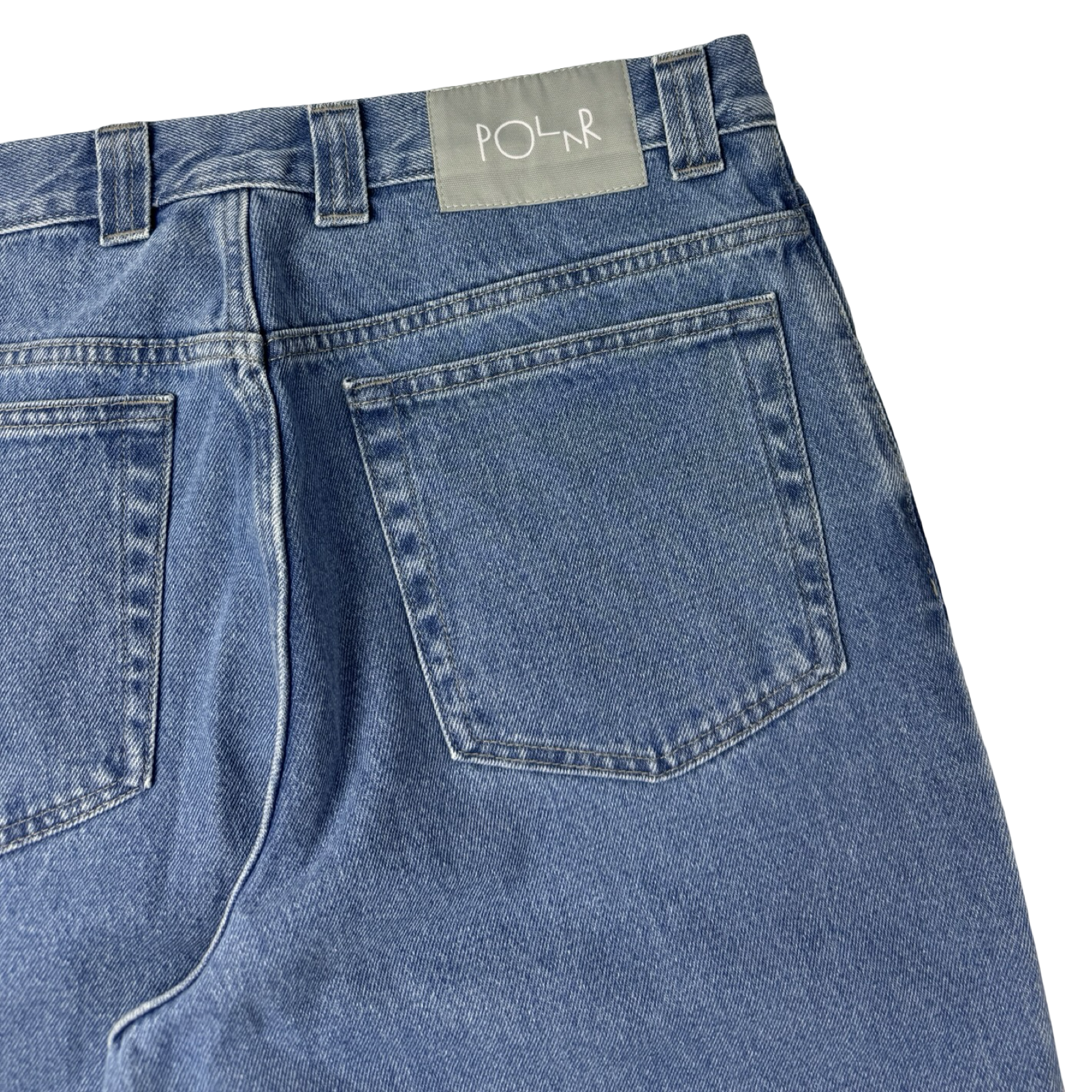 Polar Skate Co. Denim Bottoms Blue Wash