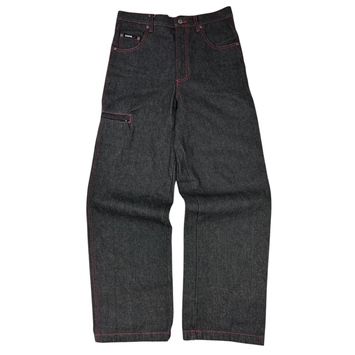 Vintage Y2K Cool J Wide-Leg Jeans Dark Wash