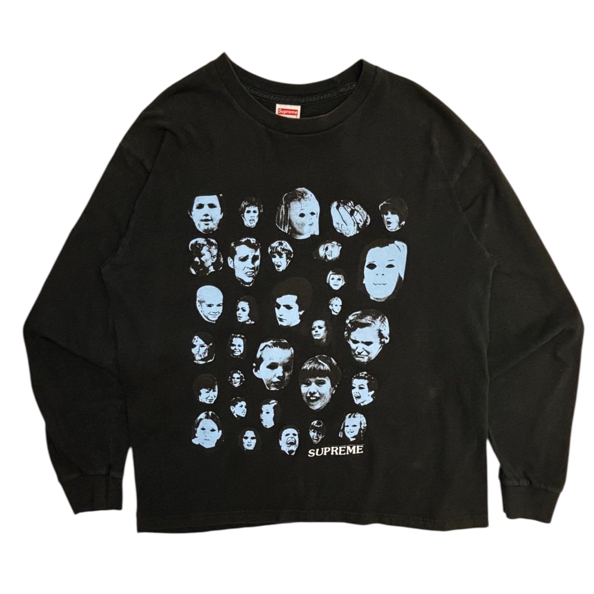 Supreme Faces Longsleeve T-Shirt Black