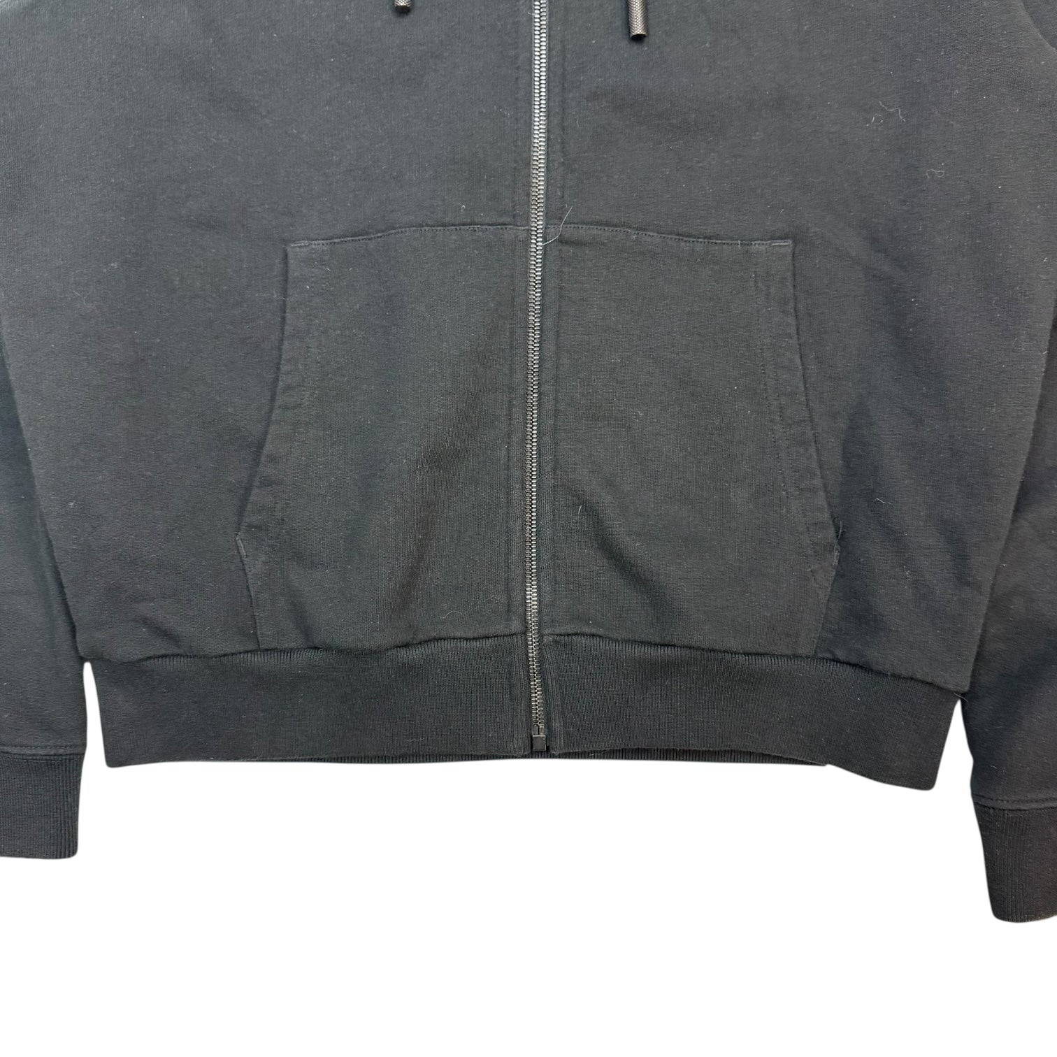 Off-White Edouard Manet Zip Up Sweater Black