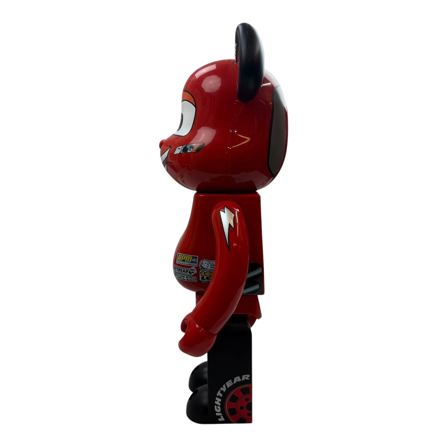 Bearbrick x Disney Pixar Lightning McQueen 1000%
