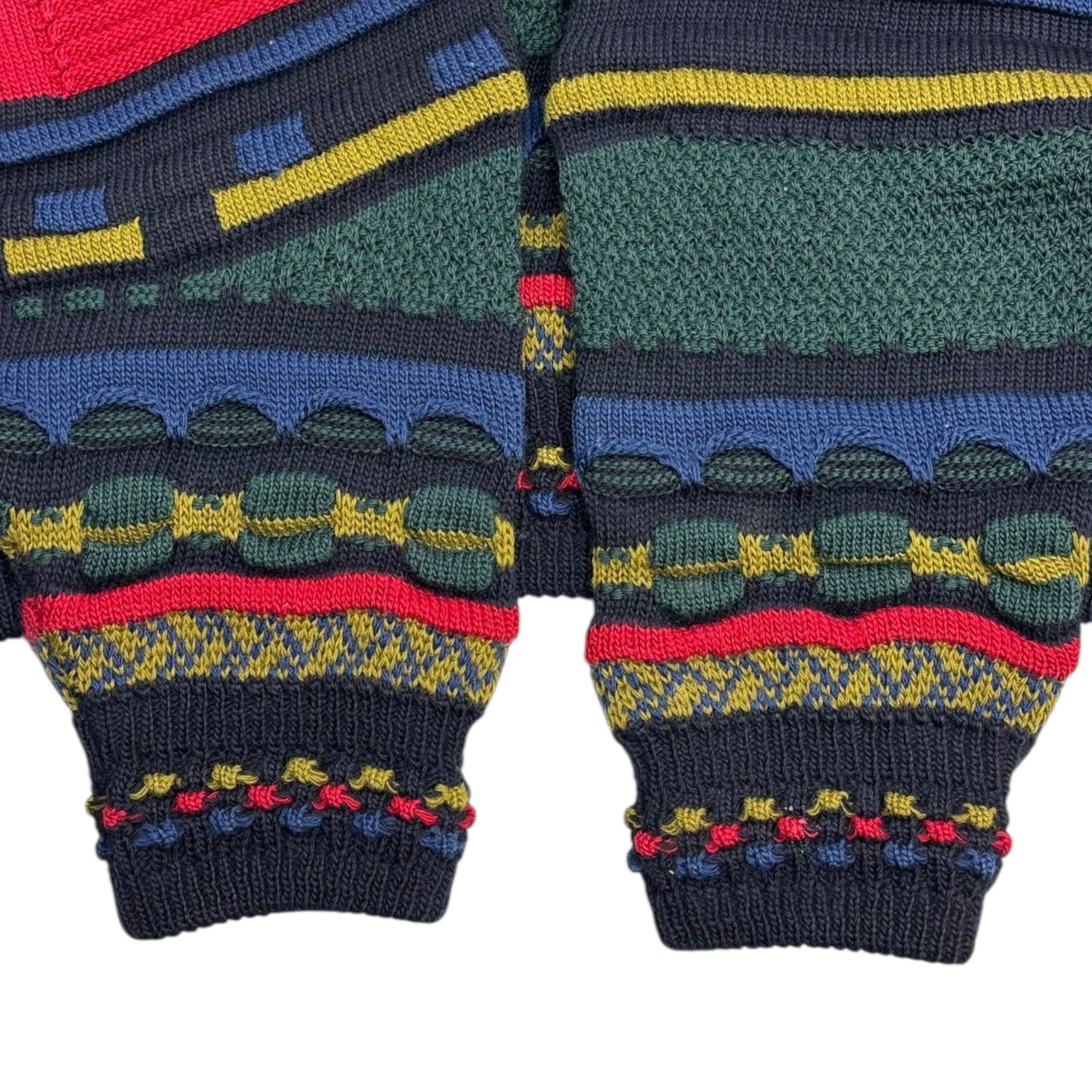 Vintage Sovrano Wool Made In Australia 3D Knit