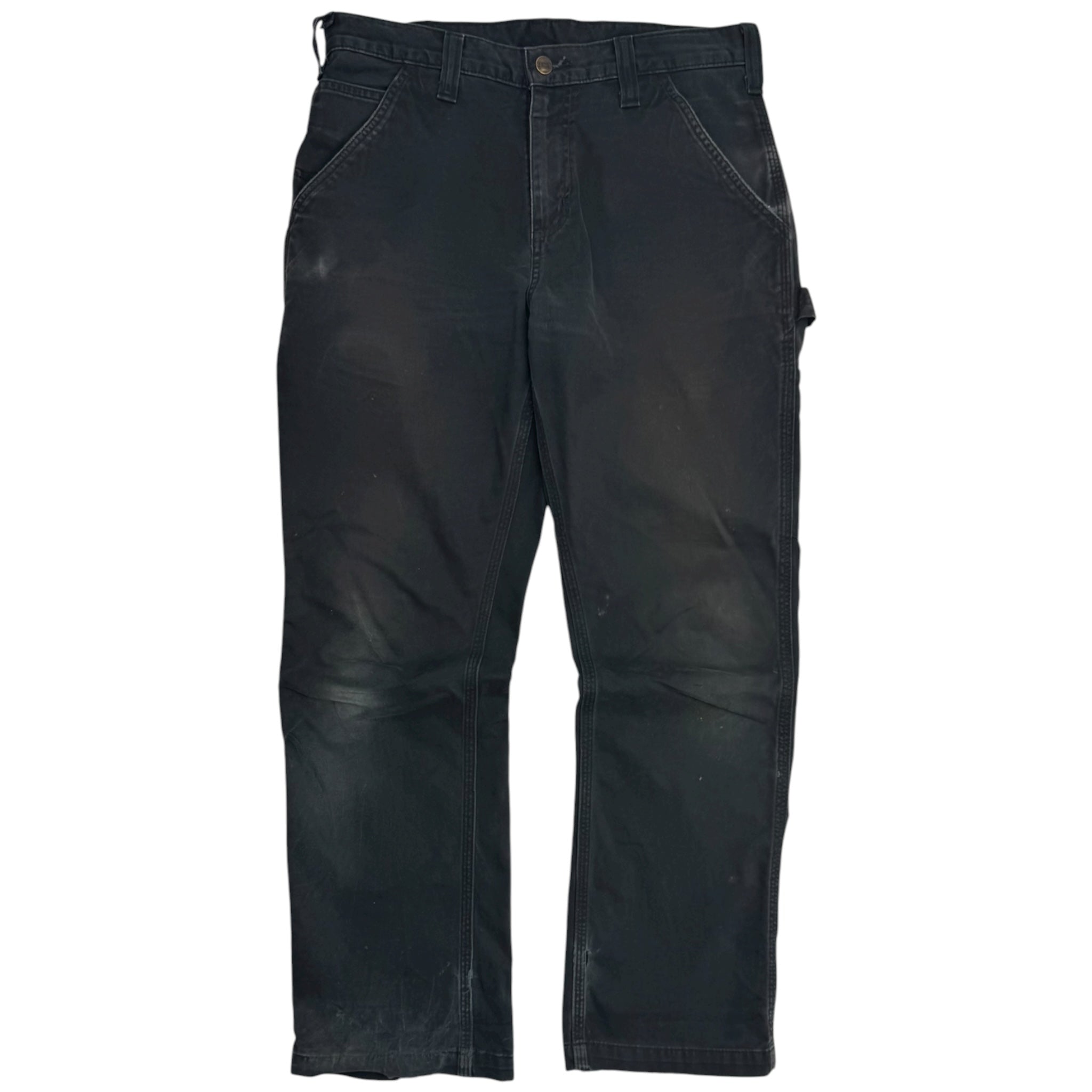 Vintage Carhartt Carpenter Bottom Faded Black