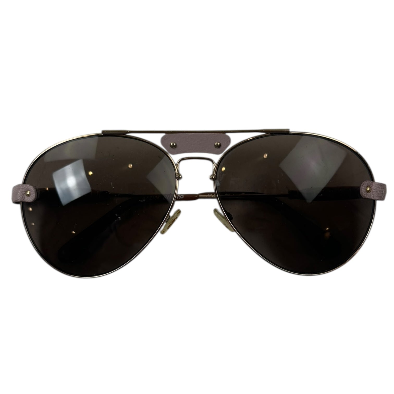 Chloe Aviator Sunglasses Pink/Gold