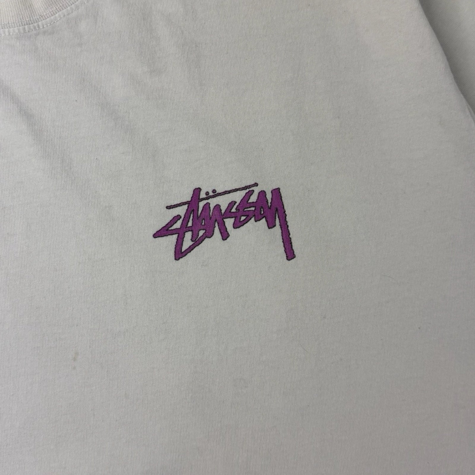Stussy One World T-Shirt White