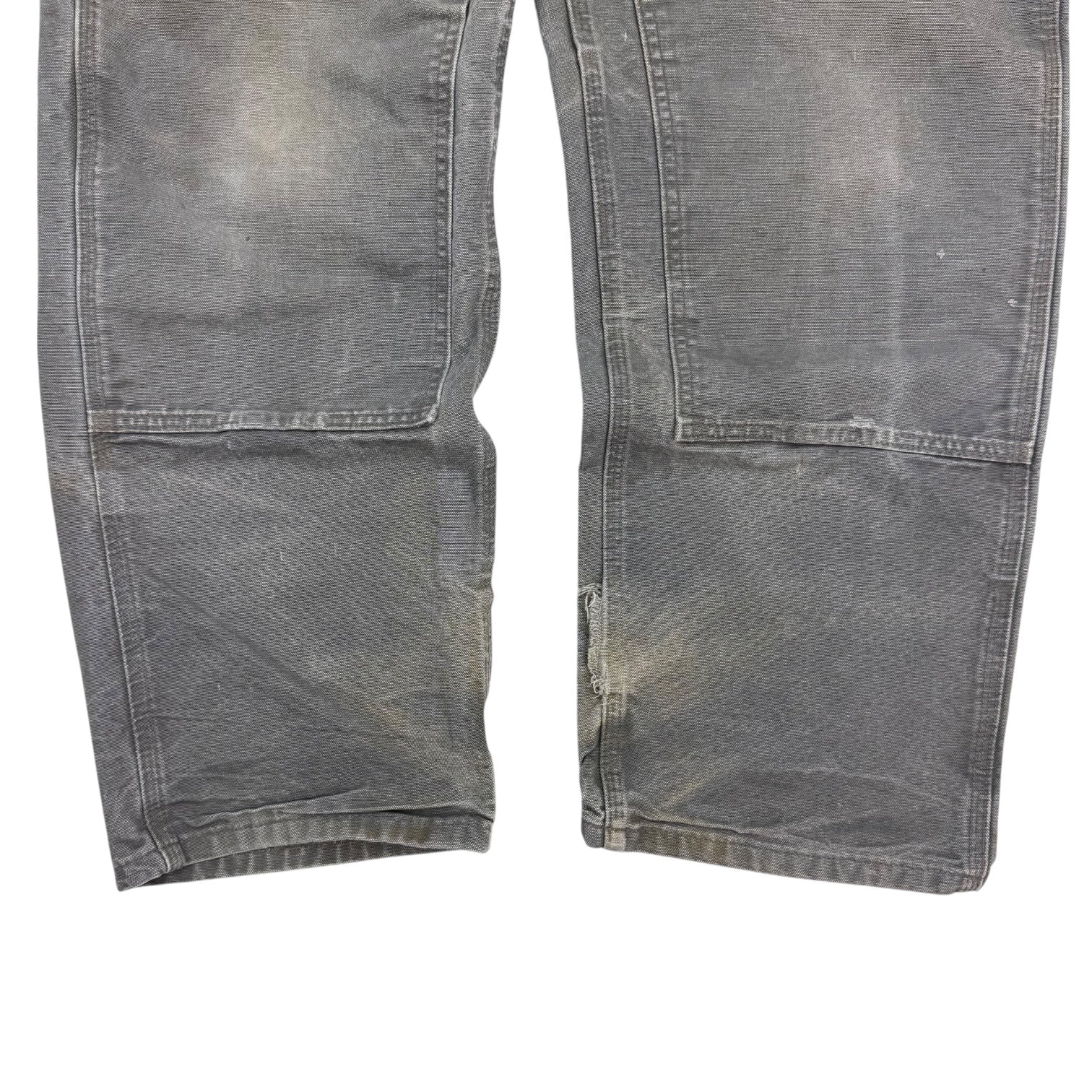 Vintage Carhartt Double Knee Pants Grey