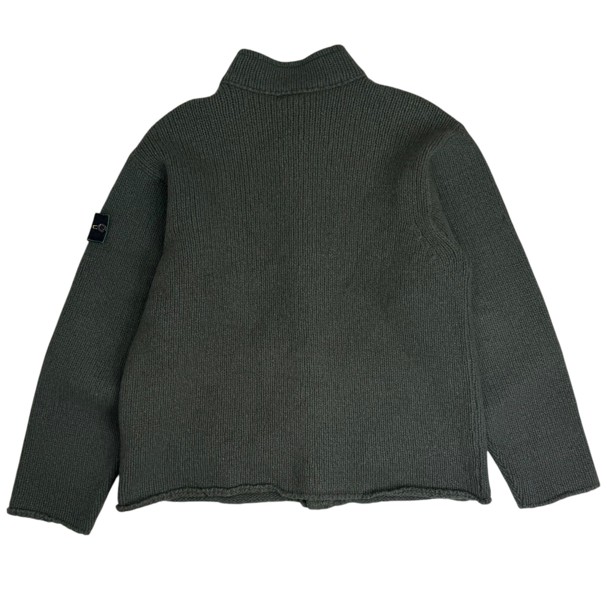 AW1994 Stone Island Pocket Cardigan Green