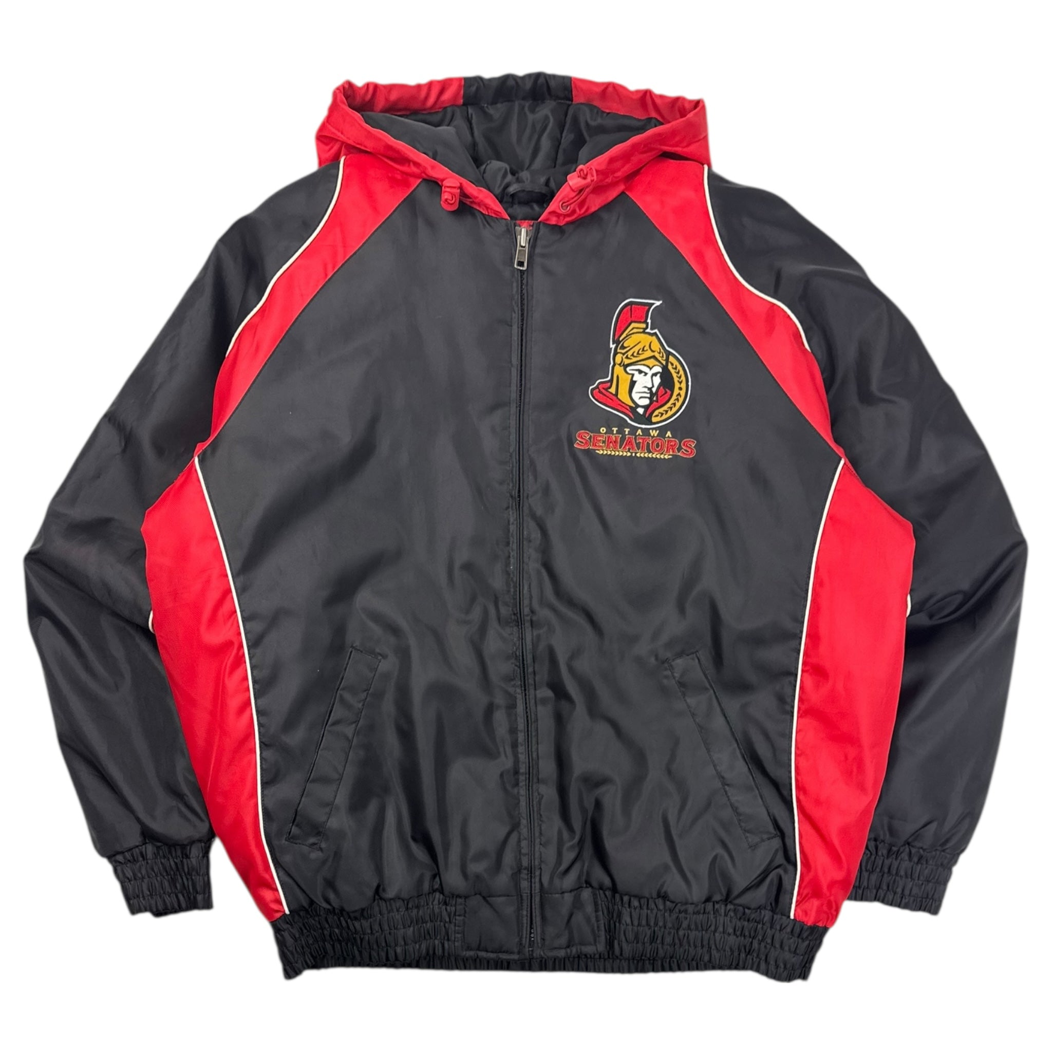 Y2K Ottawa Senators Full Zip Hooded NHL Jacket