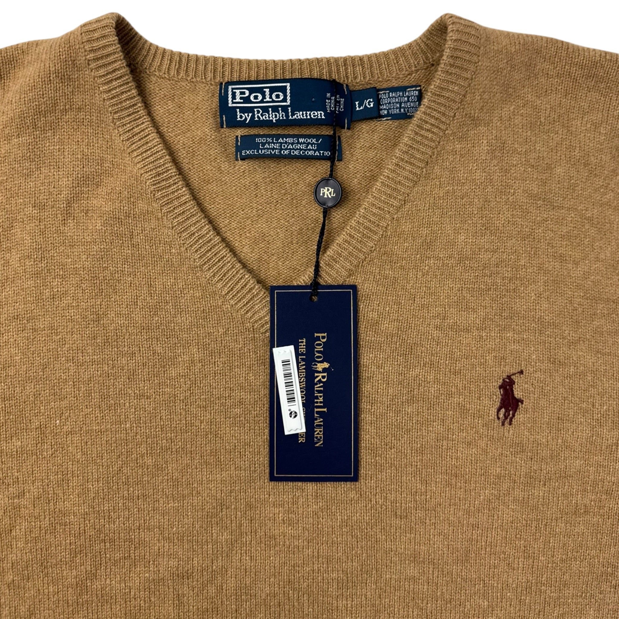 Polo Ralph Lauren Lambswool Knit Beige