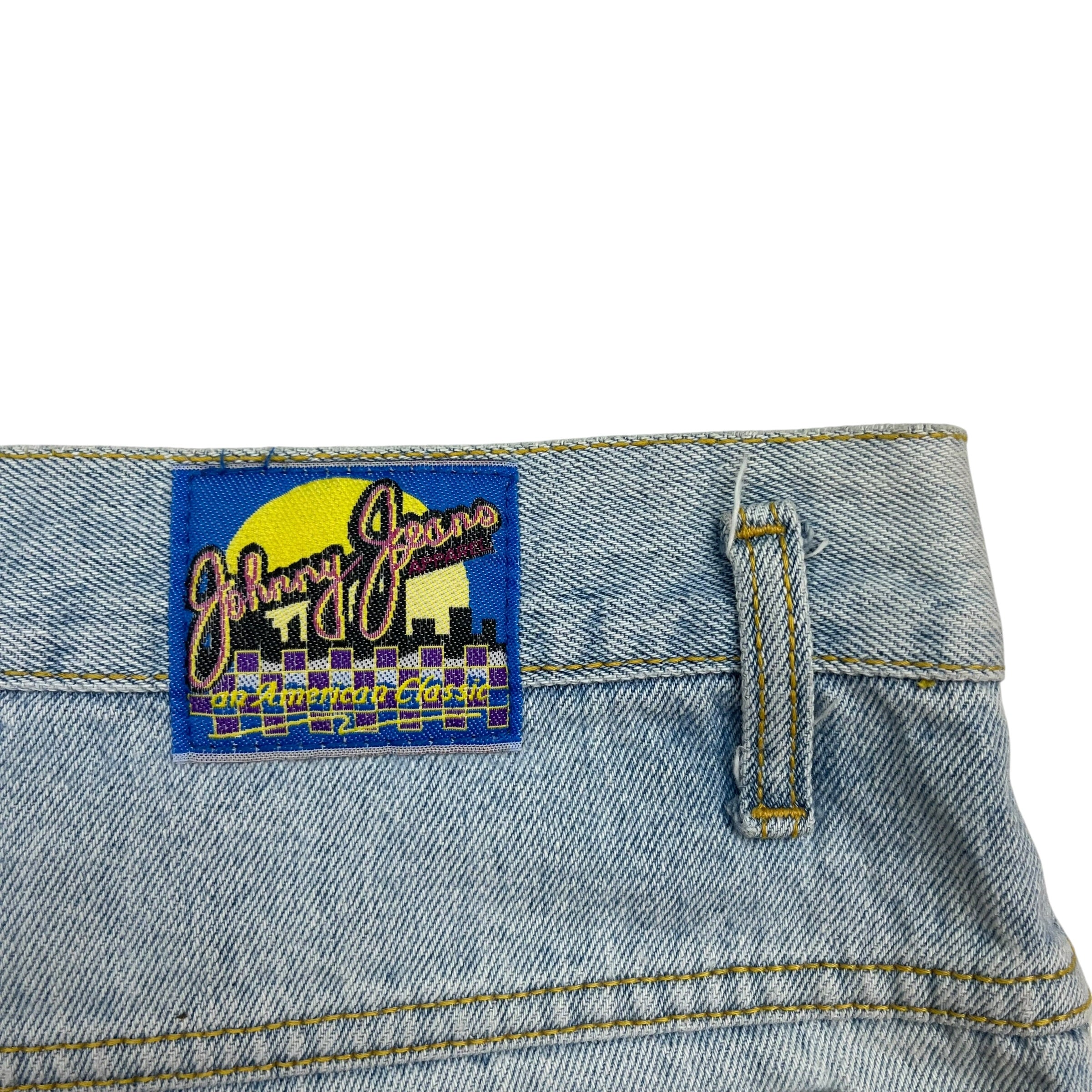 (W) Johnny Jeans Denim Shorts Light Wash