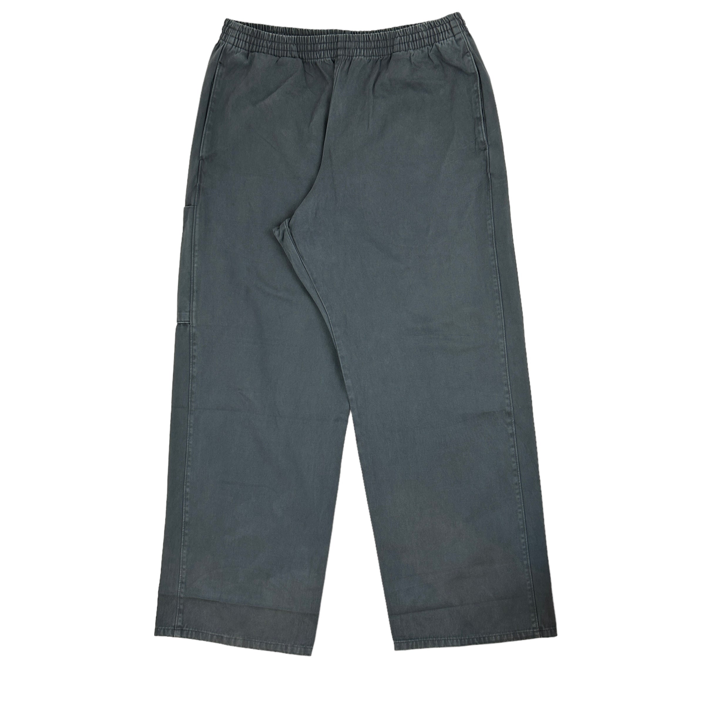 Yeezy x Gap Navy Unreleased Sateen Cargo Pants Dark Grey