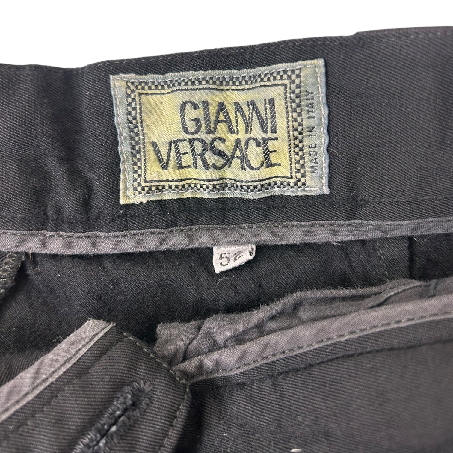 Vintage Gianni Versace Shorts Black