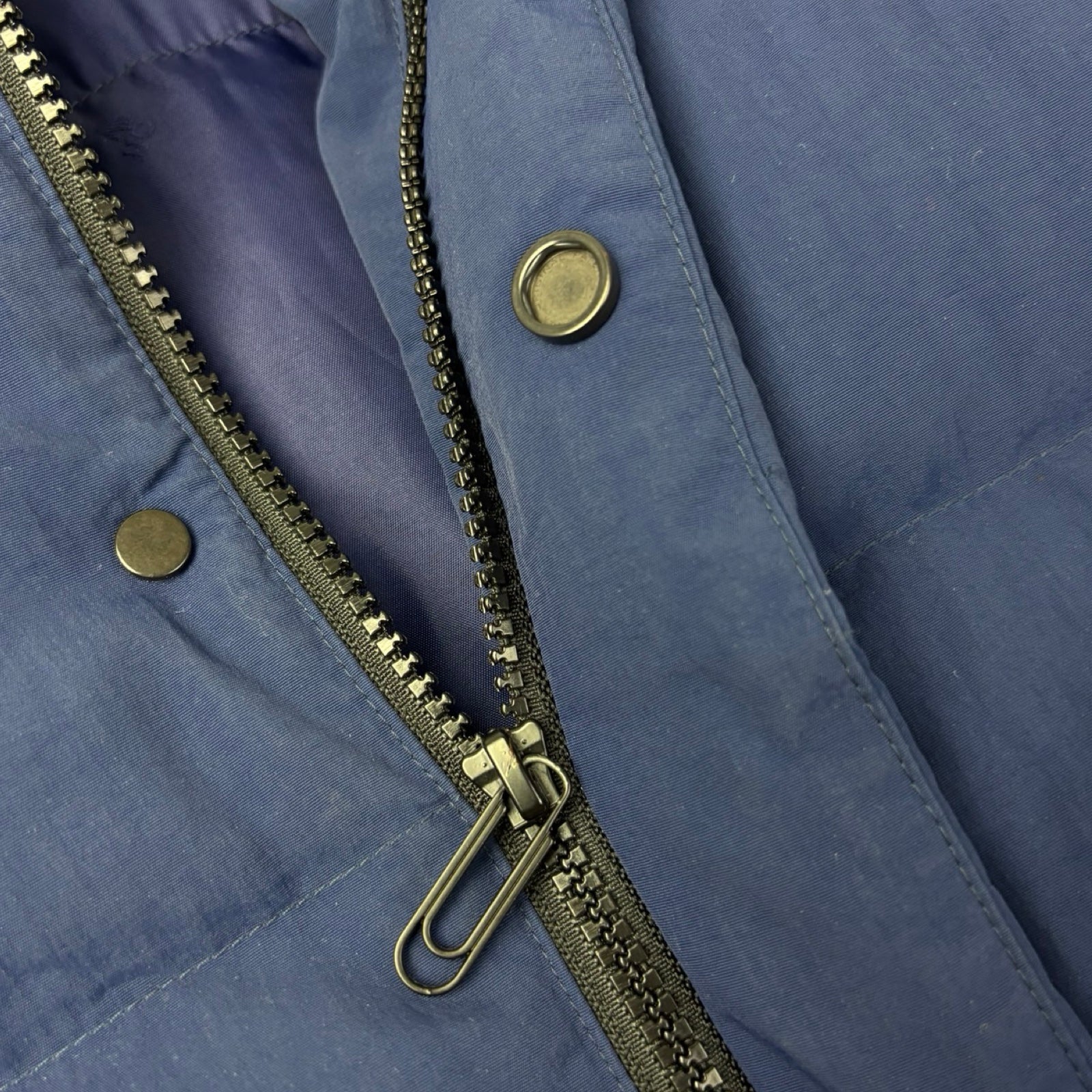 Off-White Arrow Padded Down Puffer Bomber Jacket Navy